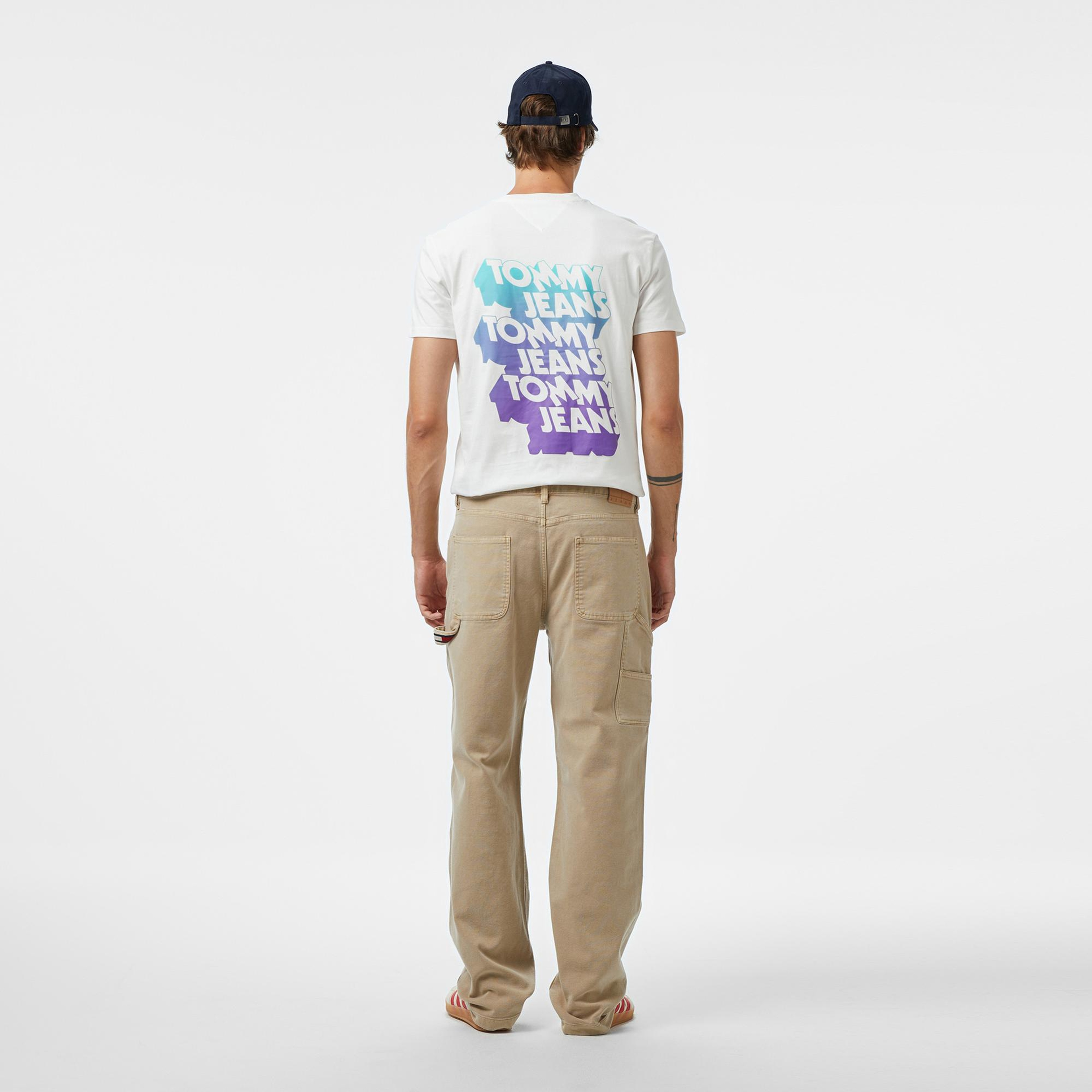 Tommy Jeans Jaimie Carpenter Double Erkek Haki Pantolon