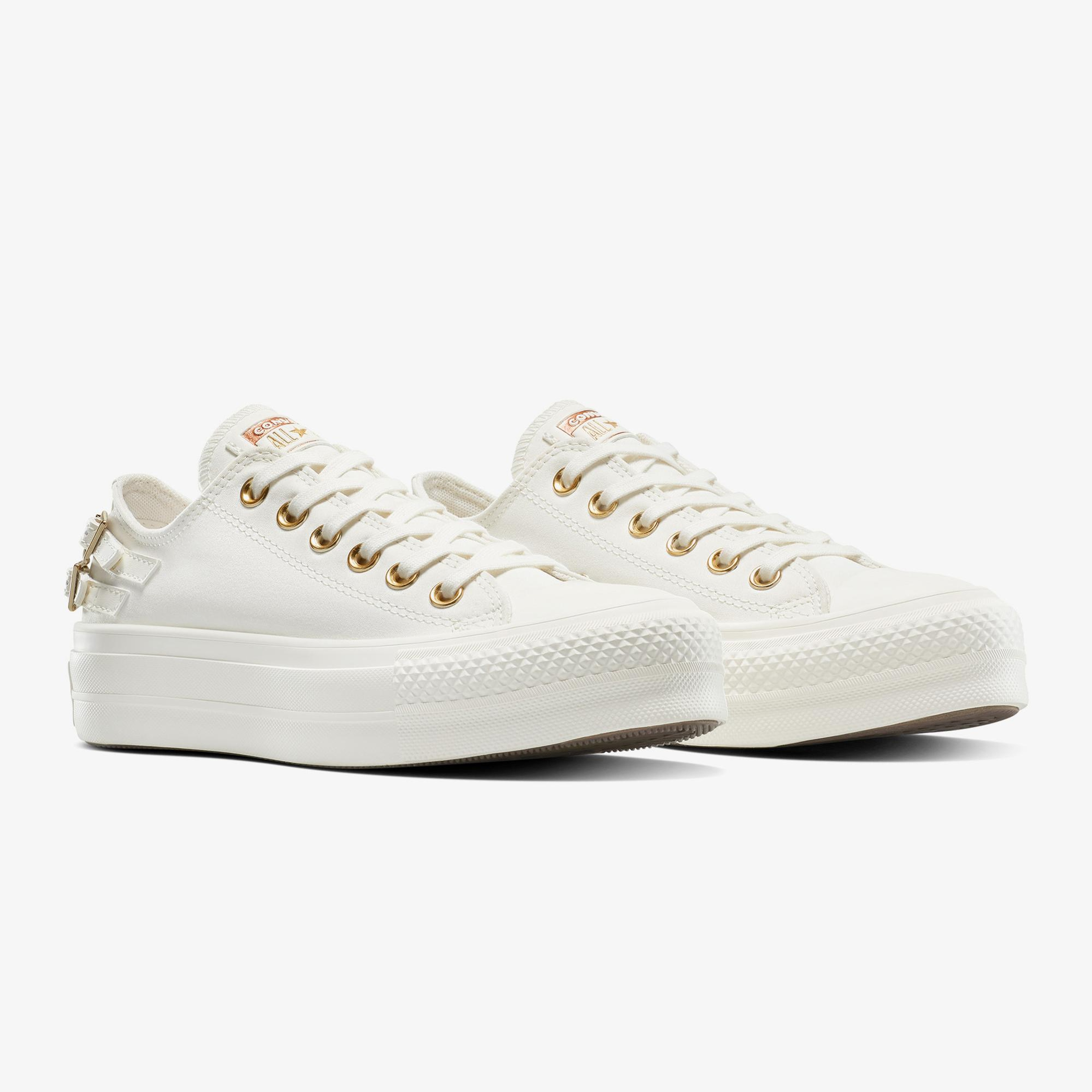 Converse Chuck Taylor All Star Lift Platform Buckle Unisex Siyah Sneaker