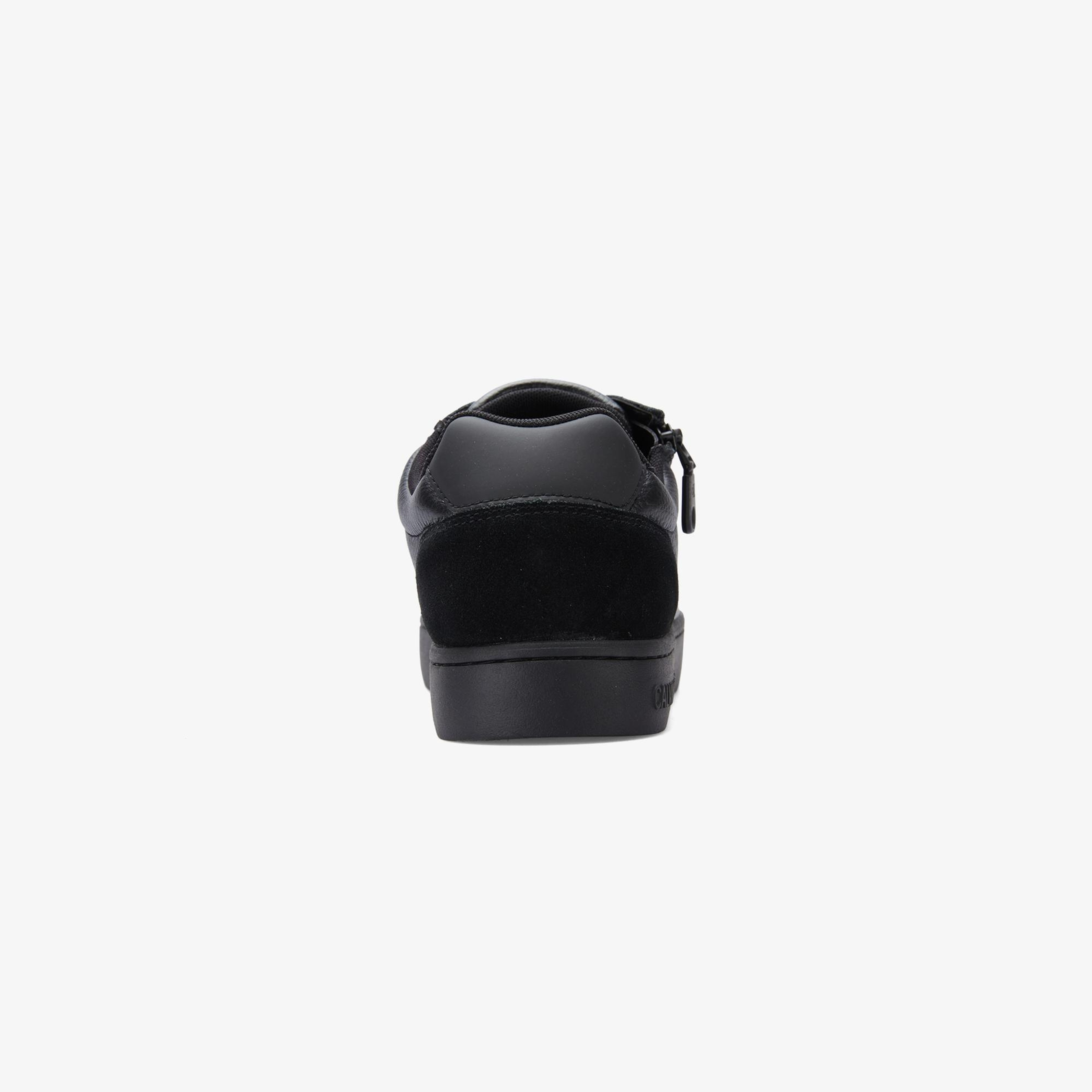 Calvin Klein Classic Cupsole Zip Low Erkek Siyah Sneaker