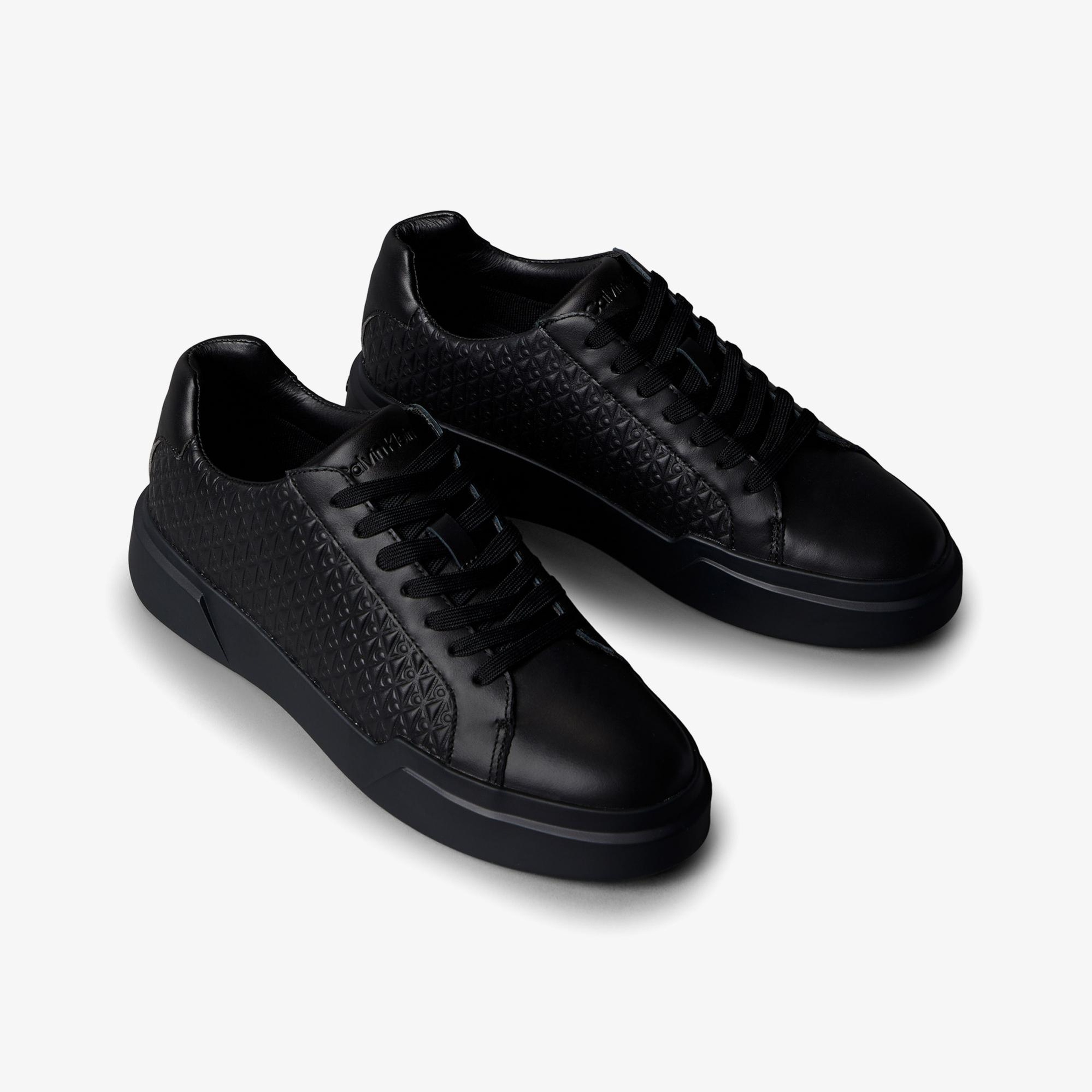 Calvin Klein Chunky Cupsole Lace Up Erkek Siyah Sneaker