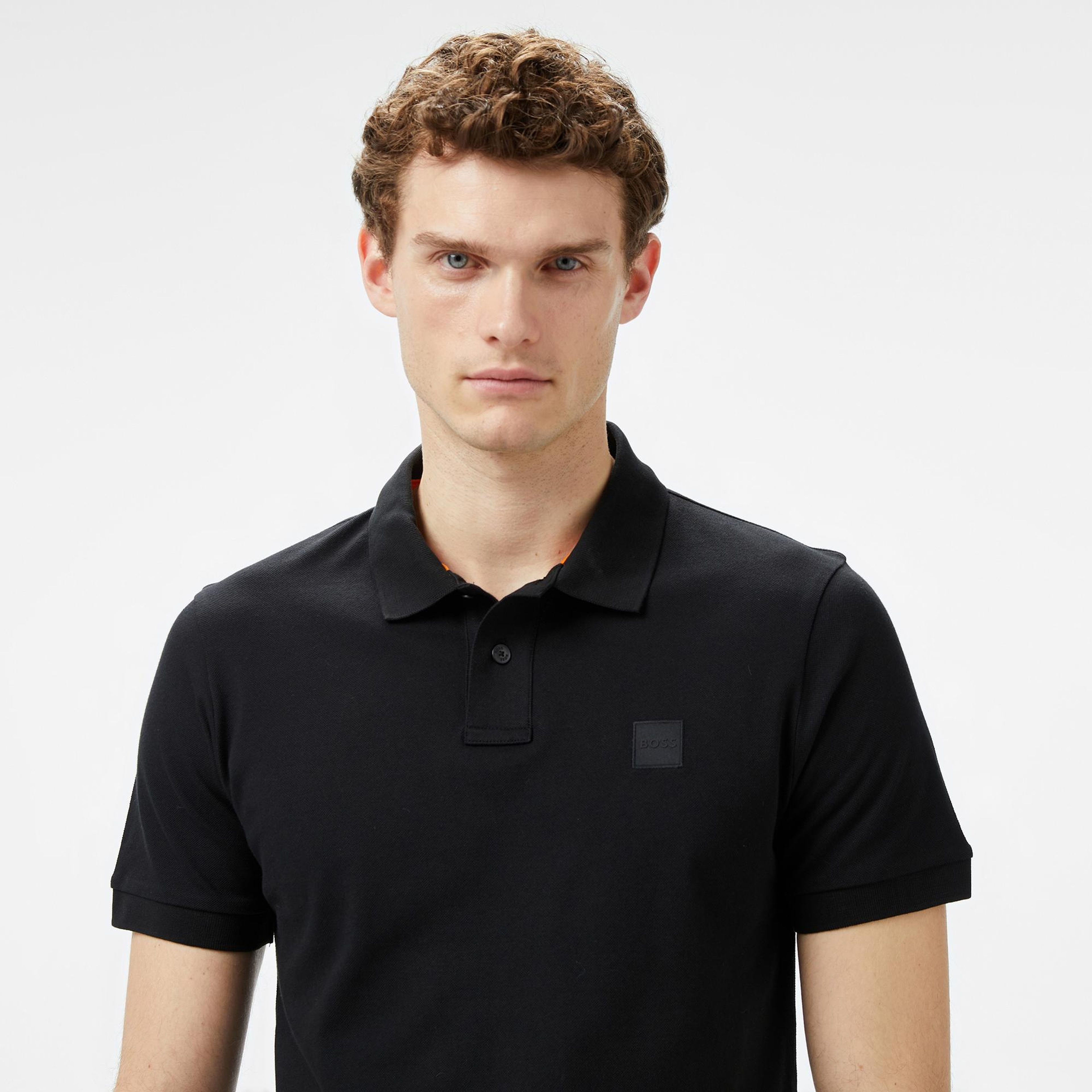 Boss Passenger Erkek Siyah Polo