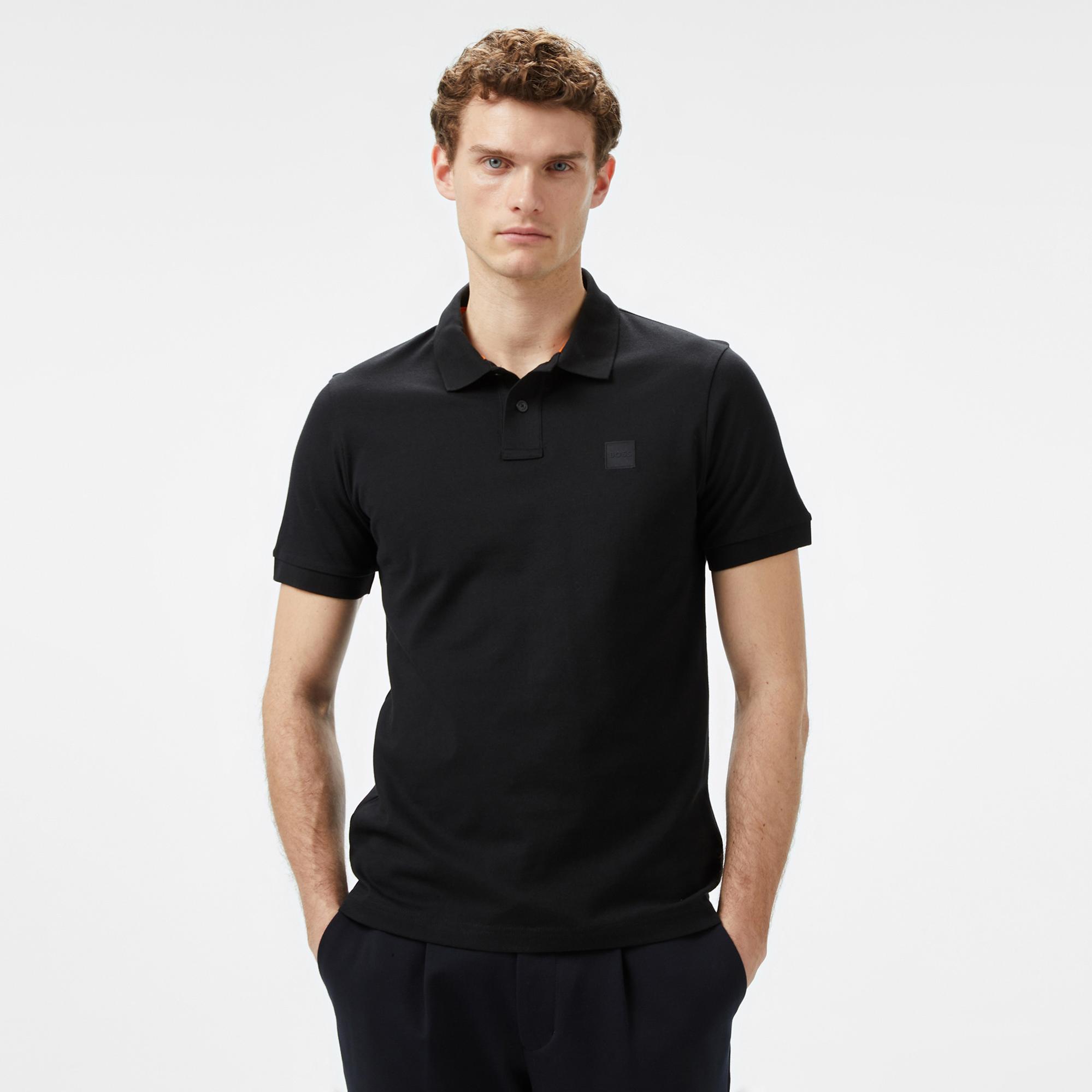 Boss Passenger Erkek Siyah Polo