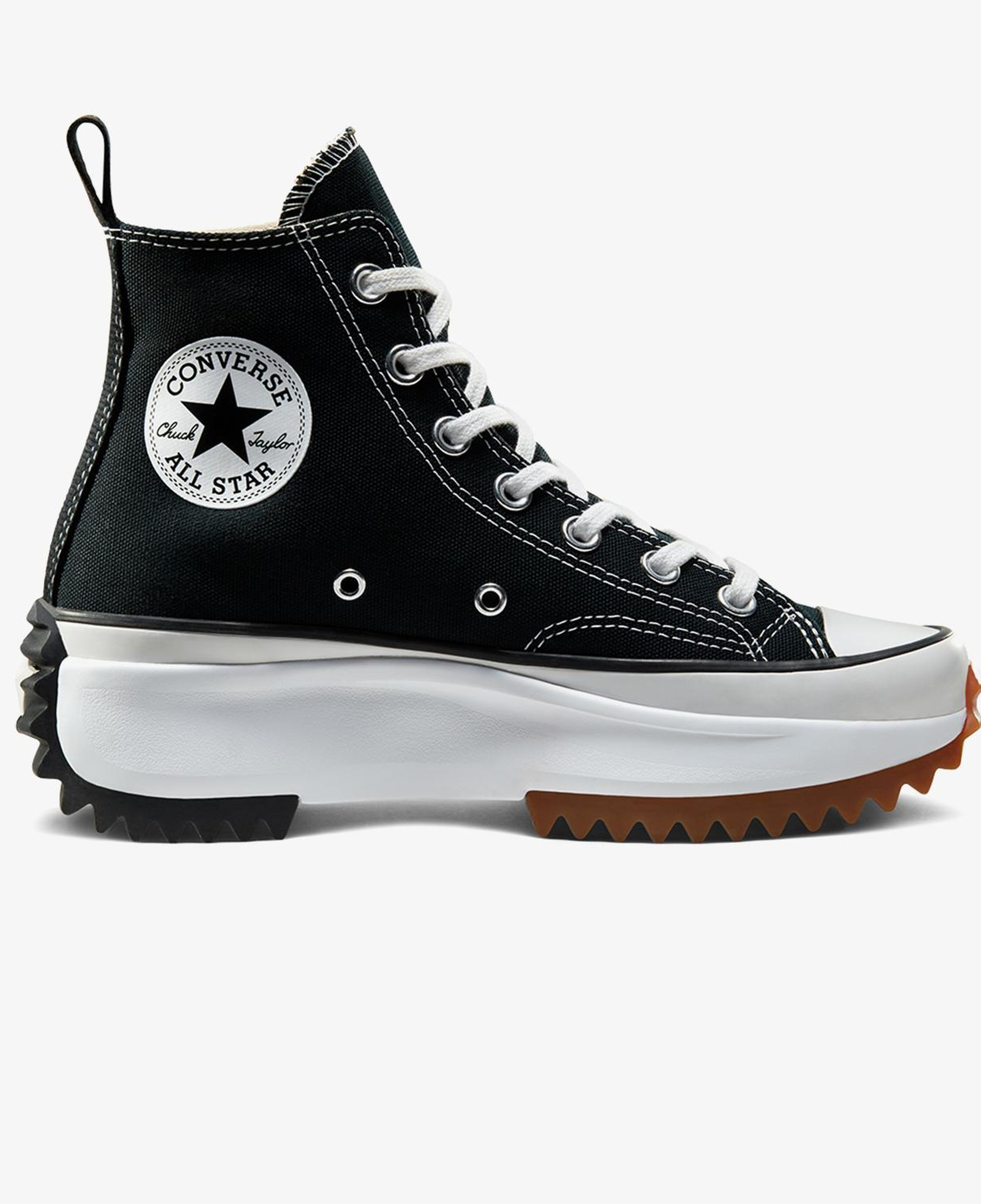 Converse Run Star Hike Unisex Siyah Platform Sneaker