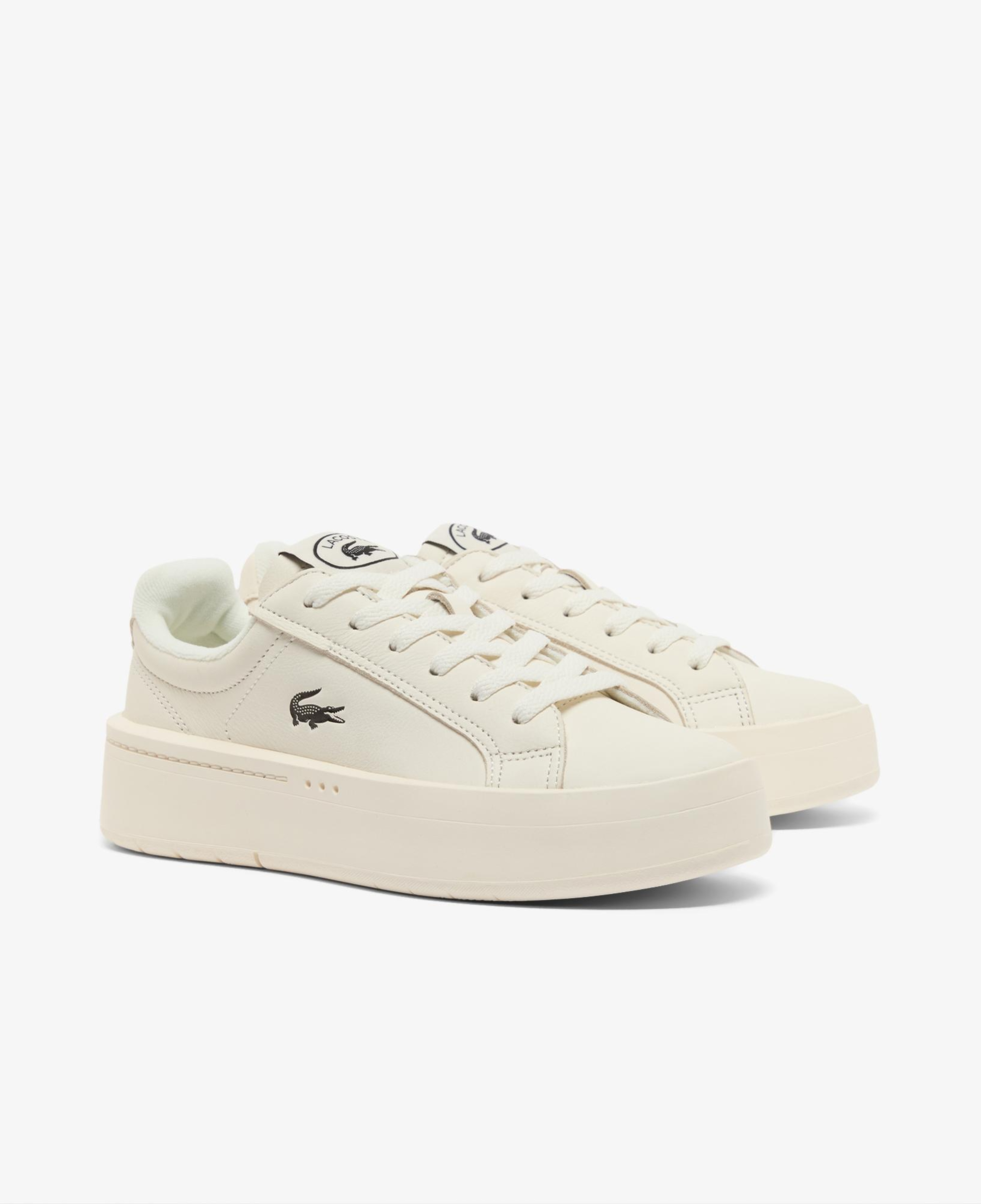 Lacoste Carnaby Platform Kadın Krem Sneaker