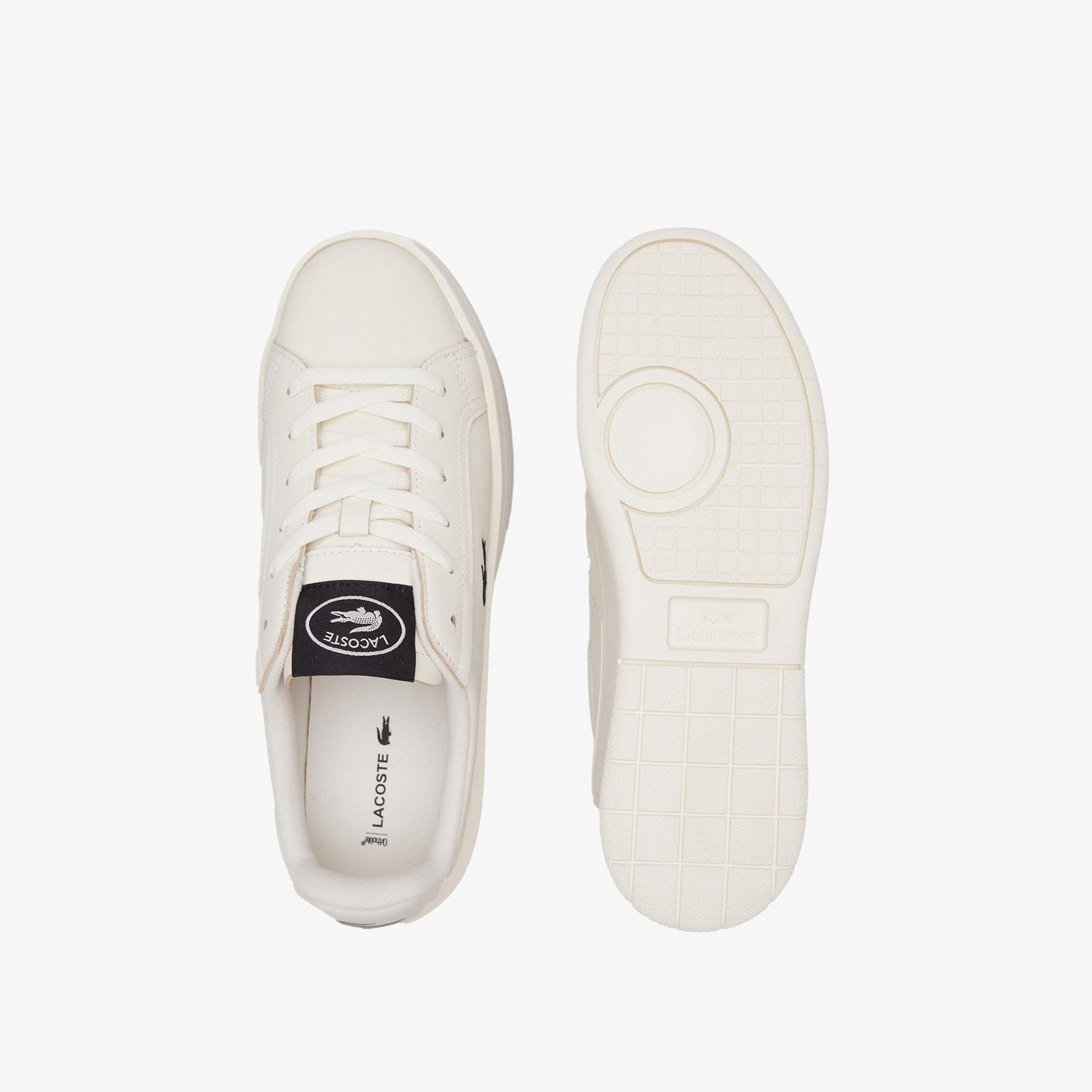 Lacoste Carnaby Platform Kadın Krem Sneaker