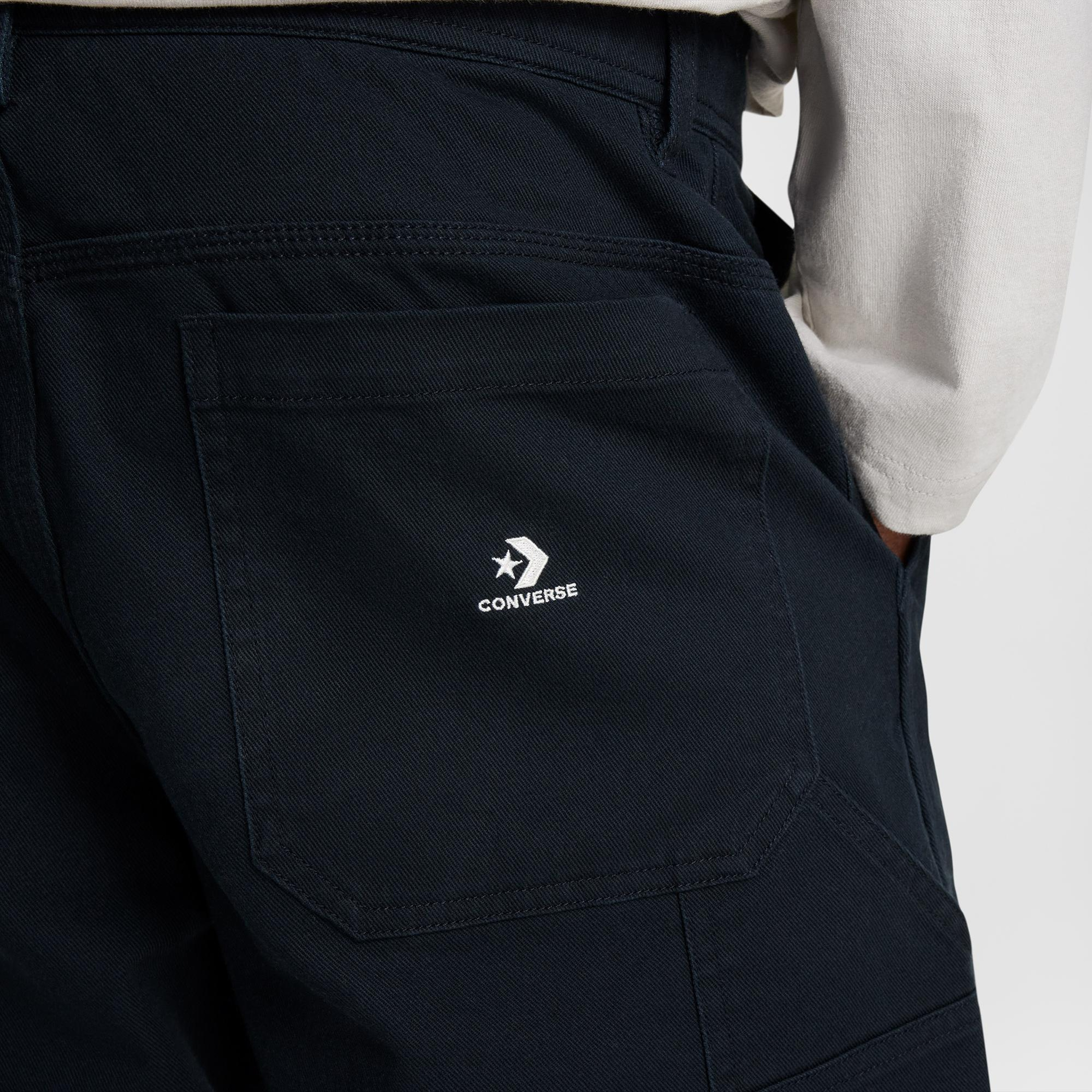 Converse Double Knee Harbor Erkek Siyah Pantolon