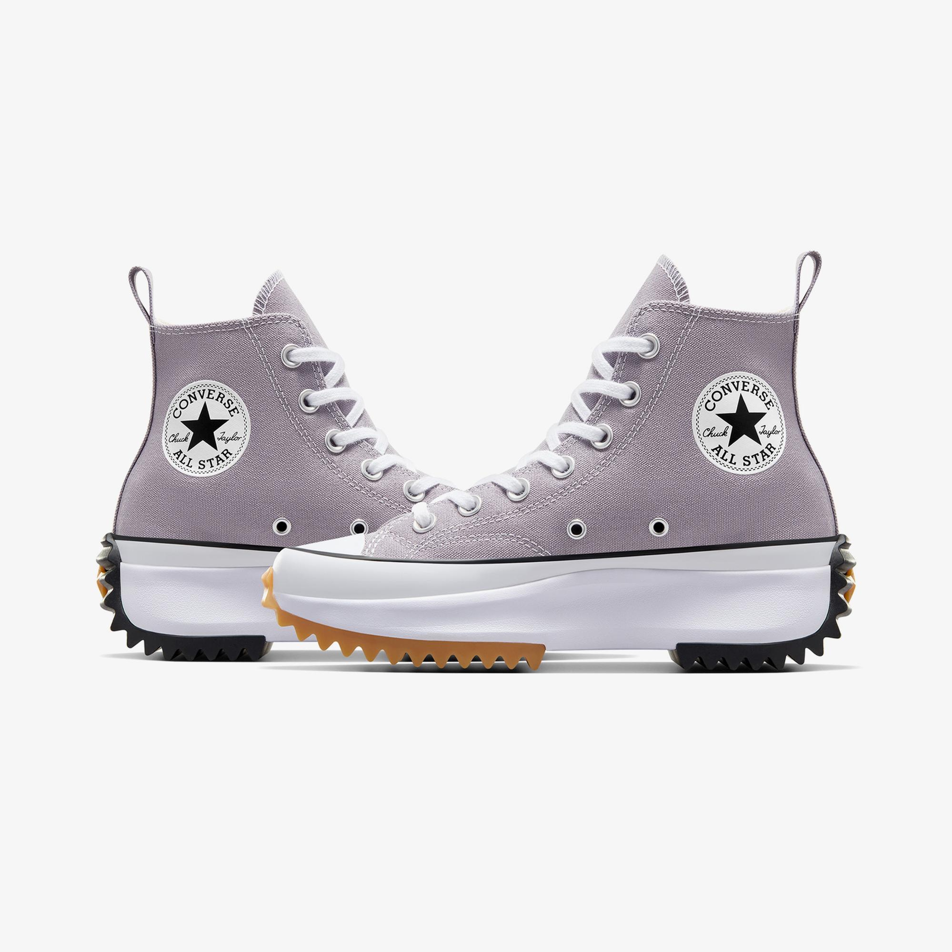 Converse Run Star Hike Unisex Gri Platform Sneaker
