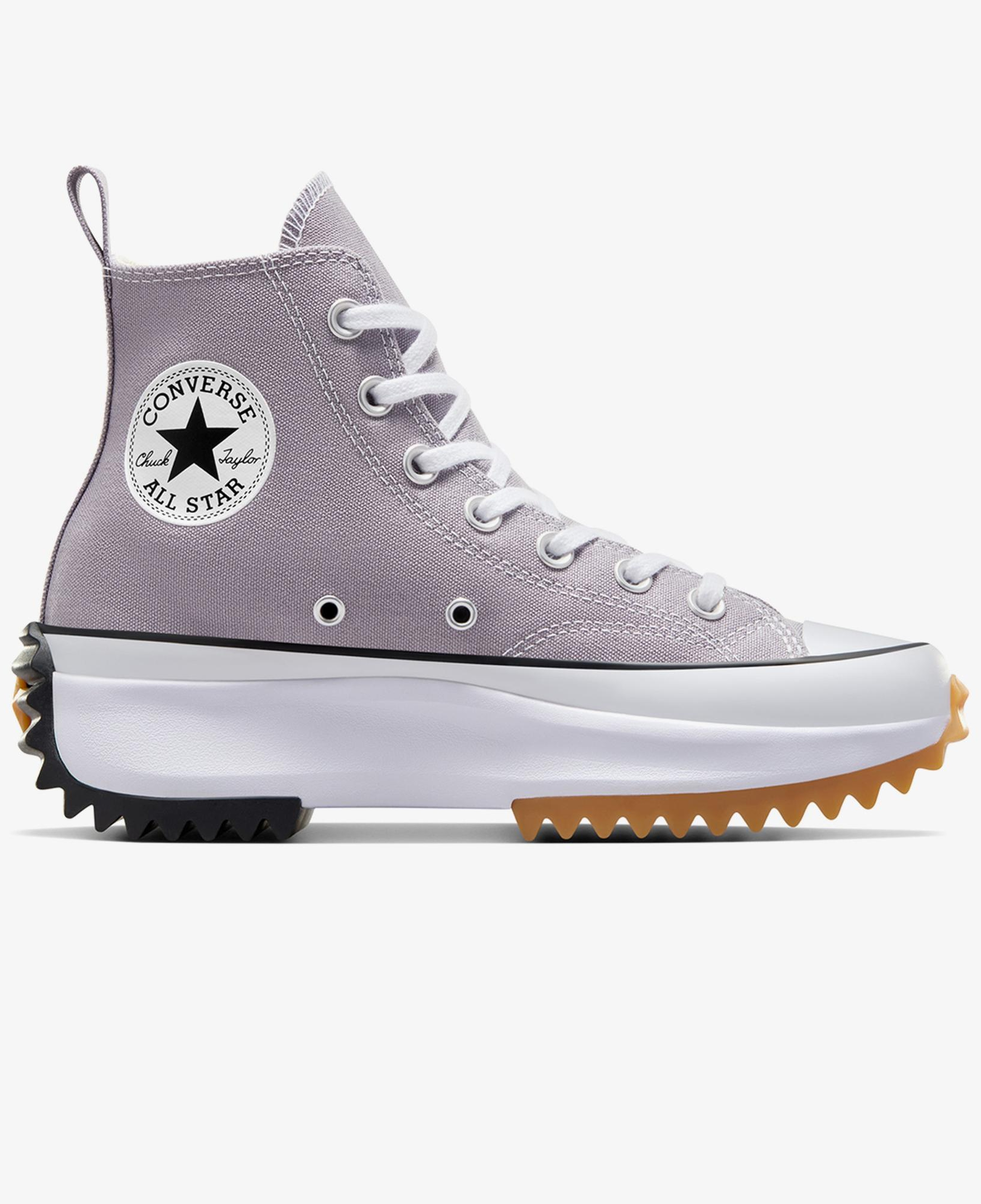 Converse Run Star Hike Unisex Gri Platform Sneaker