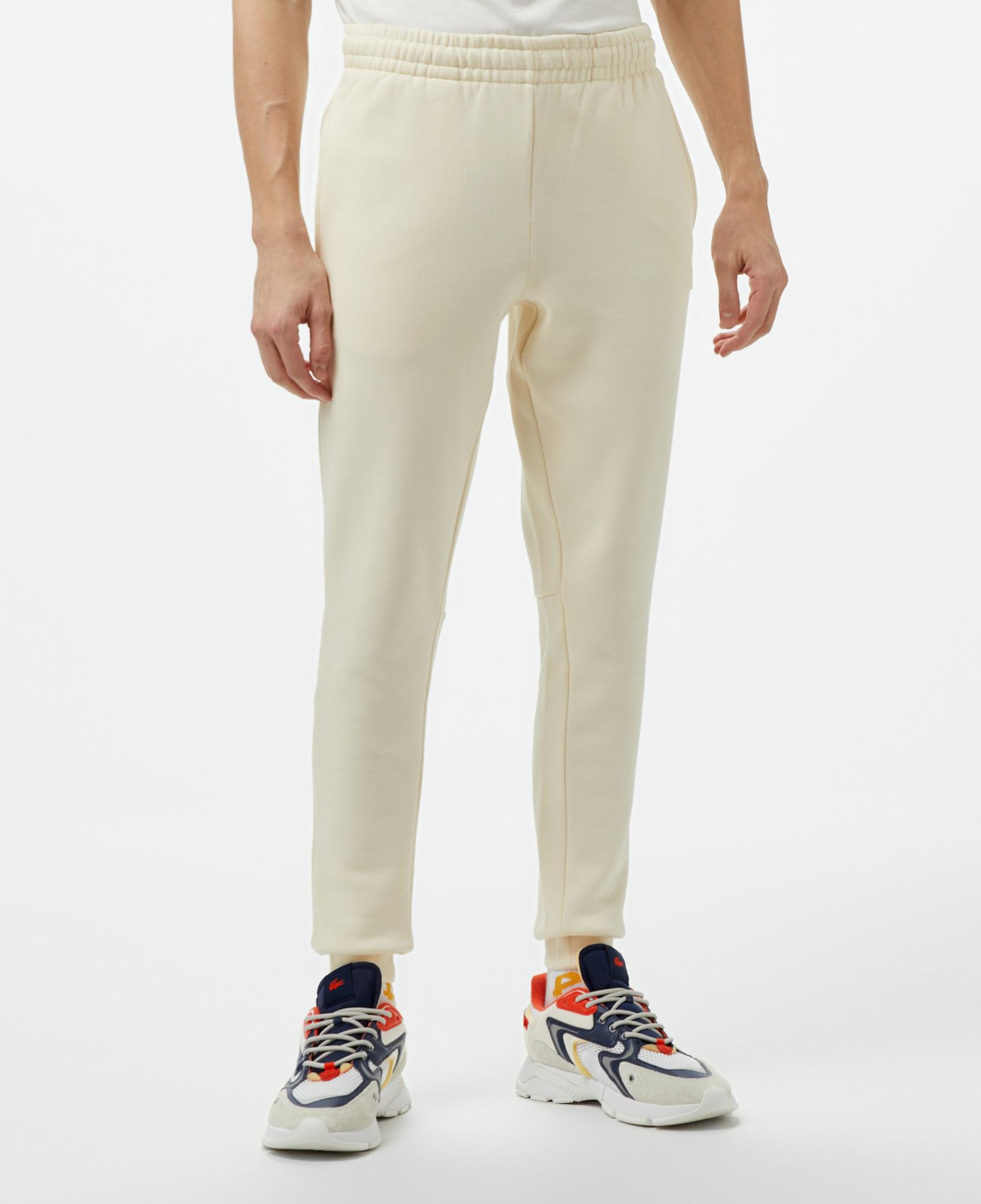 Lacoste Erkek Slim Fit Krem Eşofman Altı