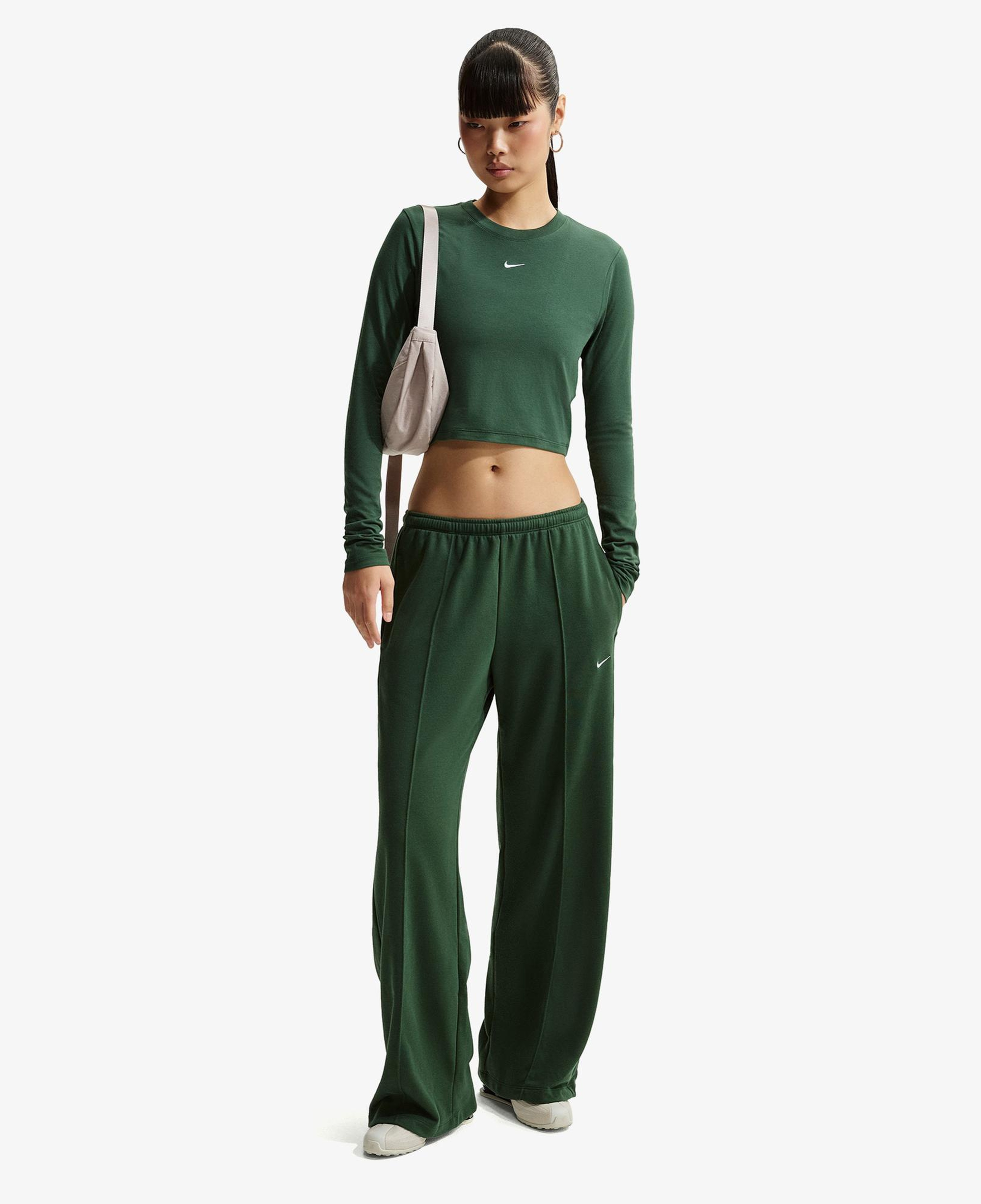 Nike Sportswear Chill Terry Kadın Yeşil Eşofman Altı