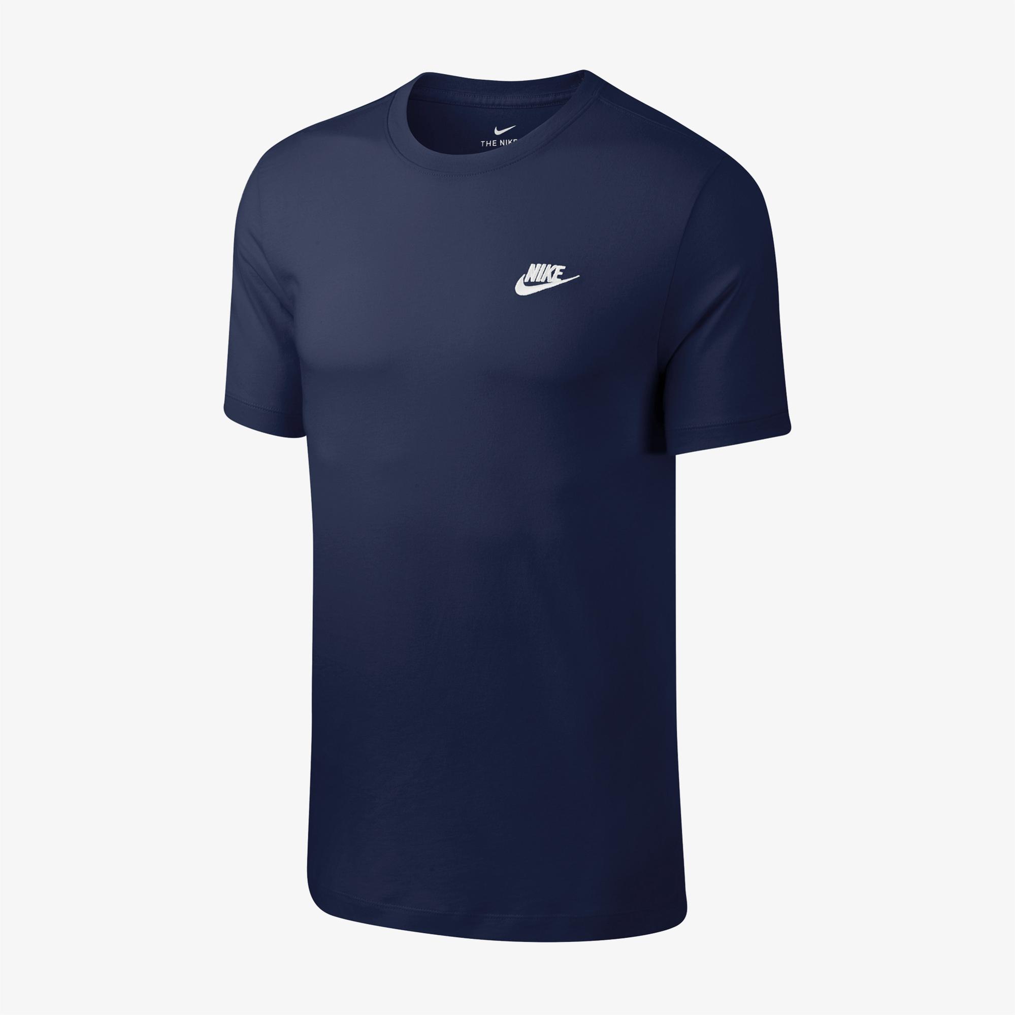 Nike Sportswear Club Erkek Lacivert T-Shirt