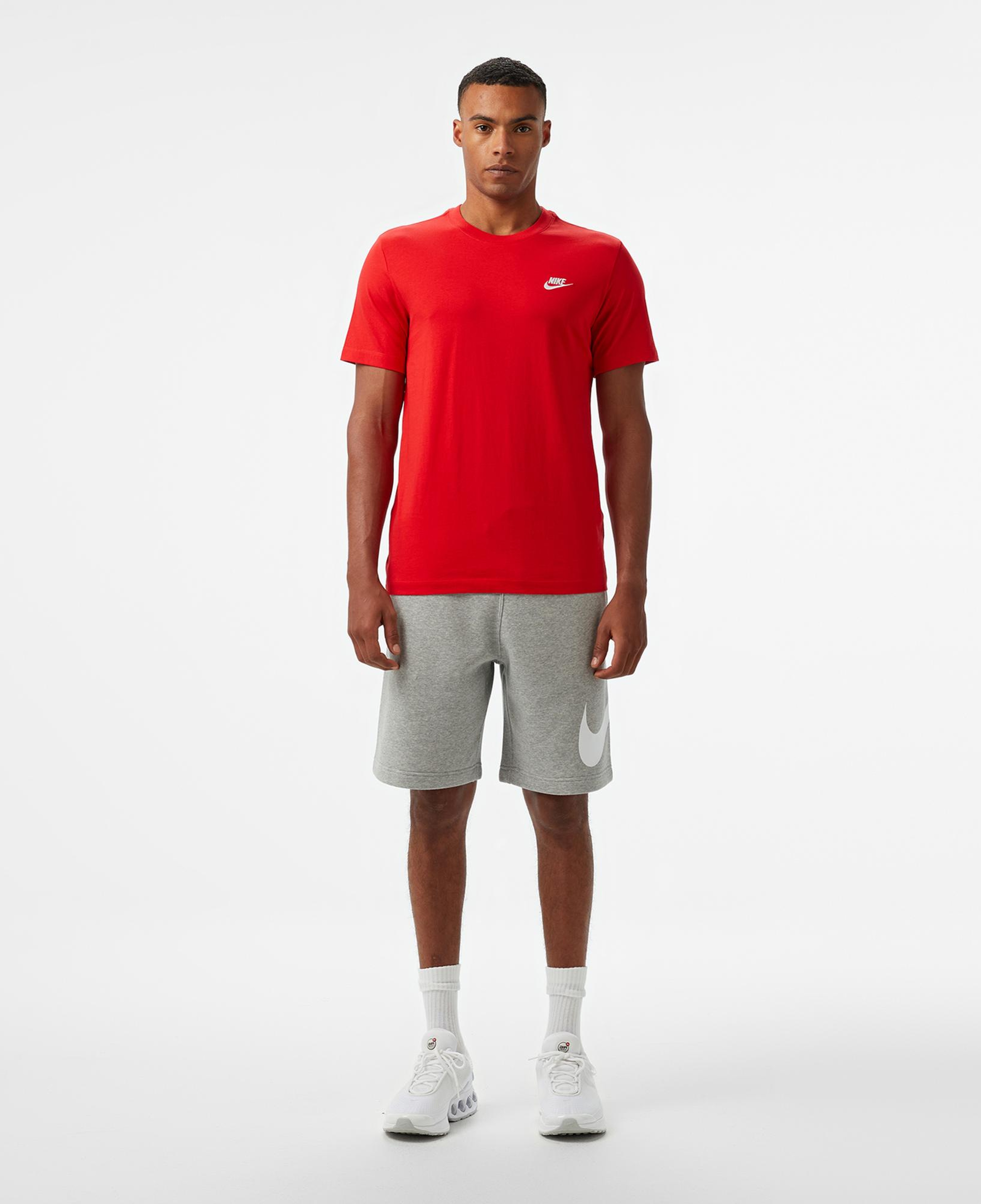 Nike Nsw Club Erkek Kırmızı T-Shirt