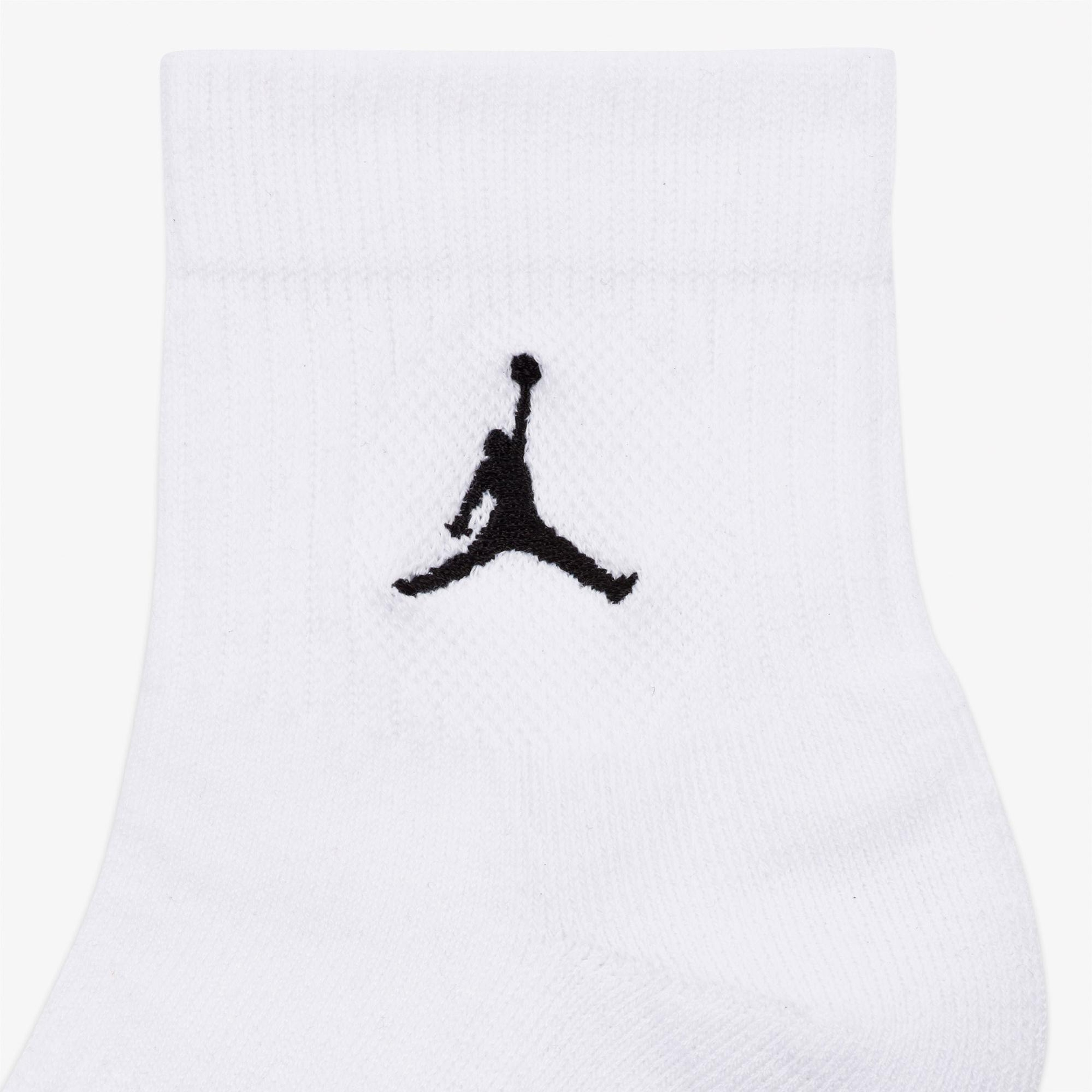 Jordan Cush Poly 3' lü Unisex Renkli Çorap