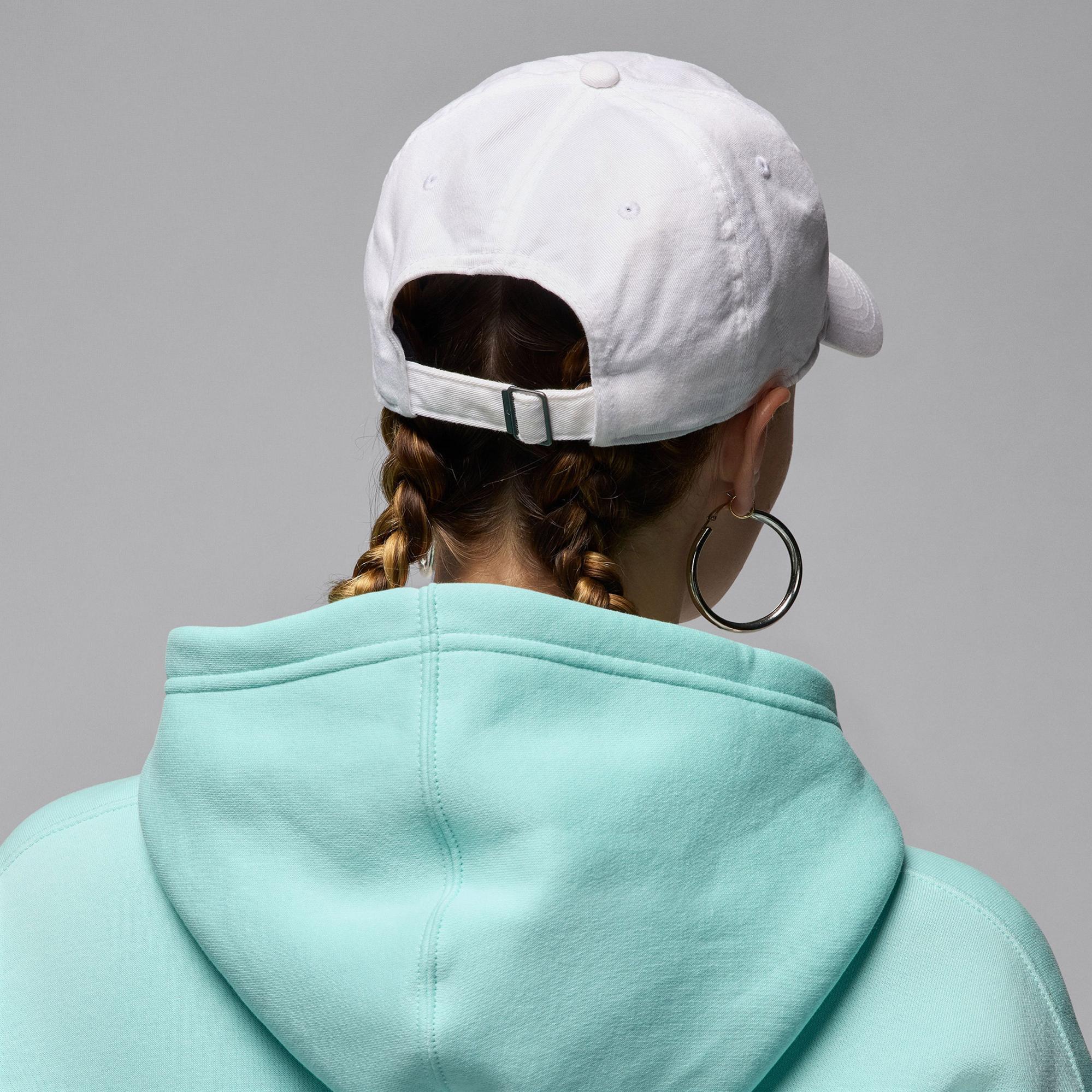 Jordan Club Swoosh Unisex Beyaz Şapka