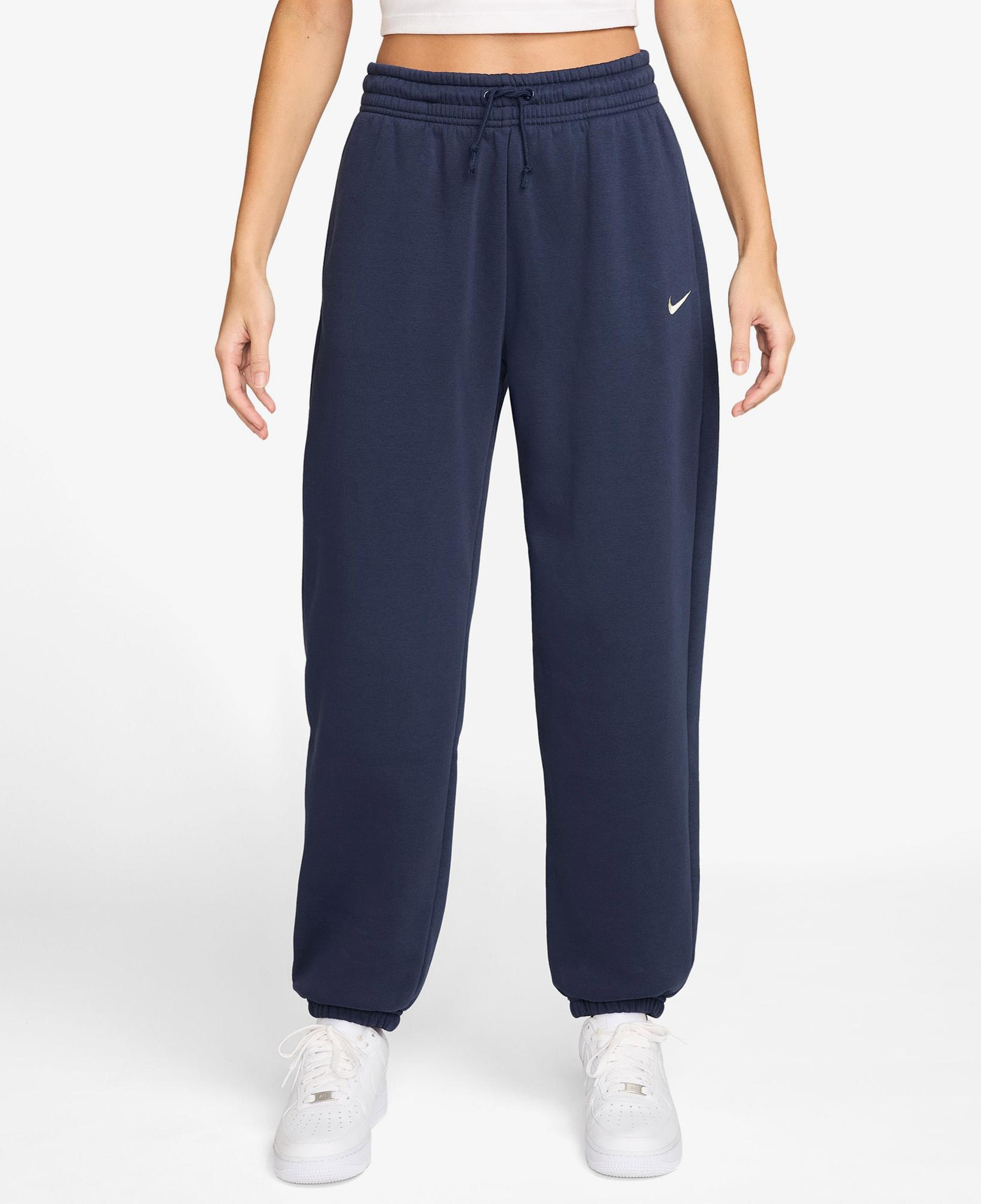 Nike Sportswear Phoenix Fleece Kadın Lacivert Eşofman Altı