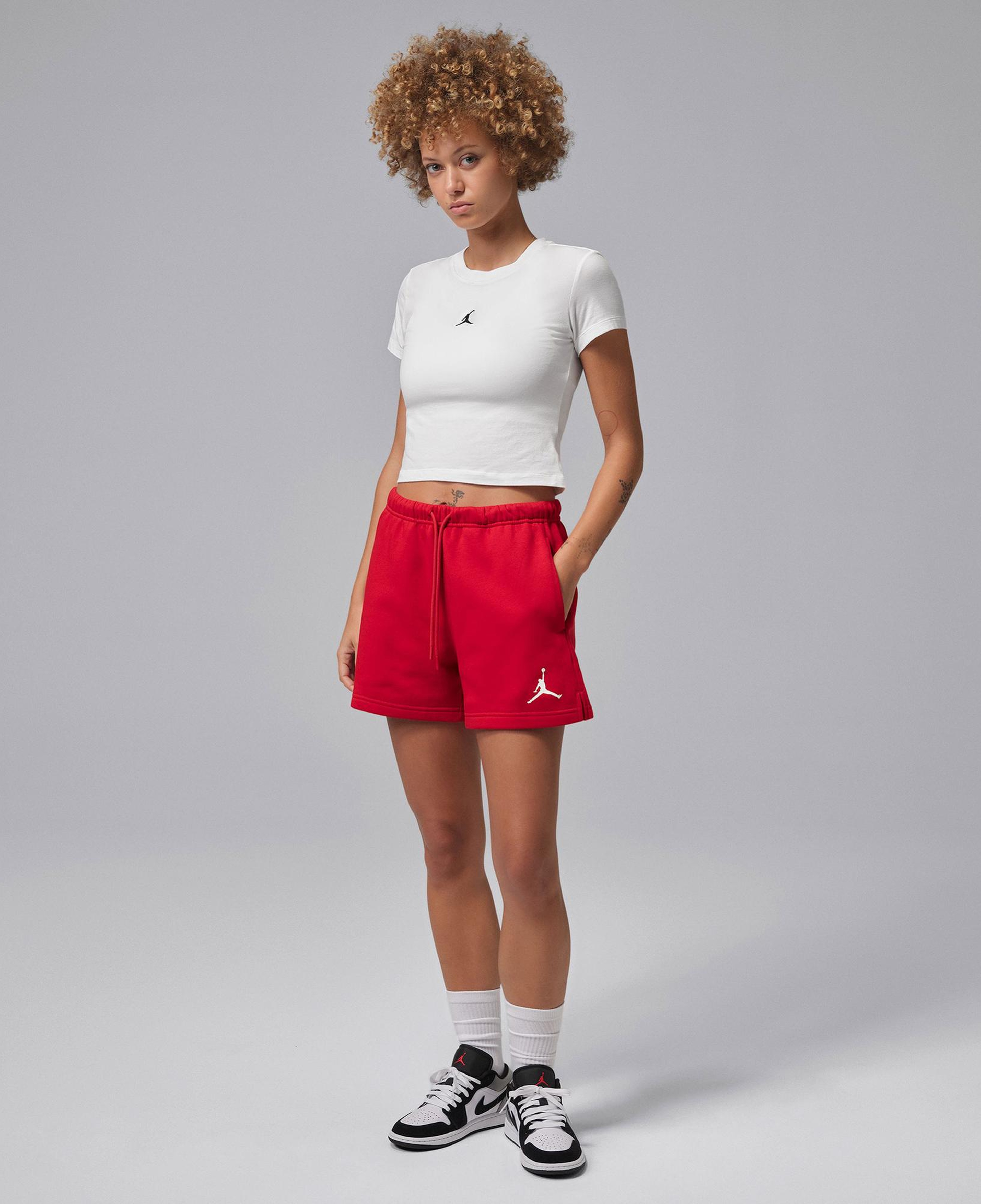 Jordan Essentials Kadın Beyaz T-Shirt