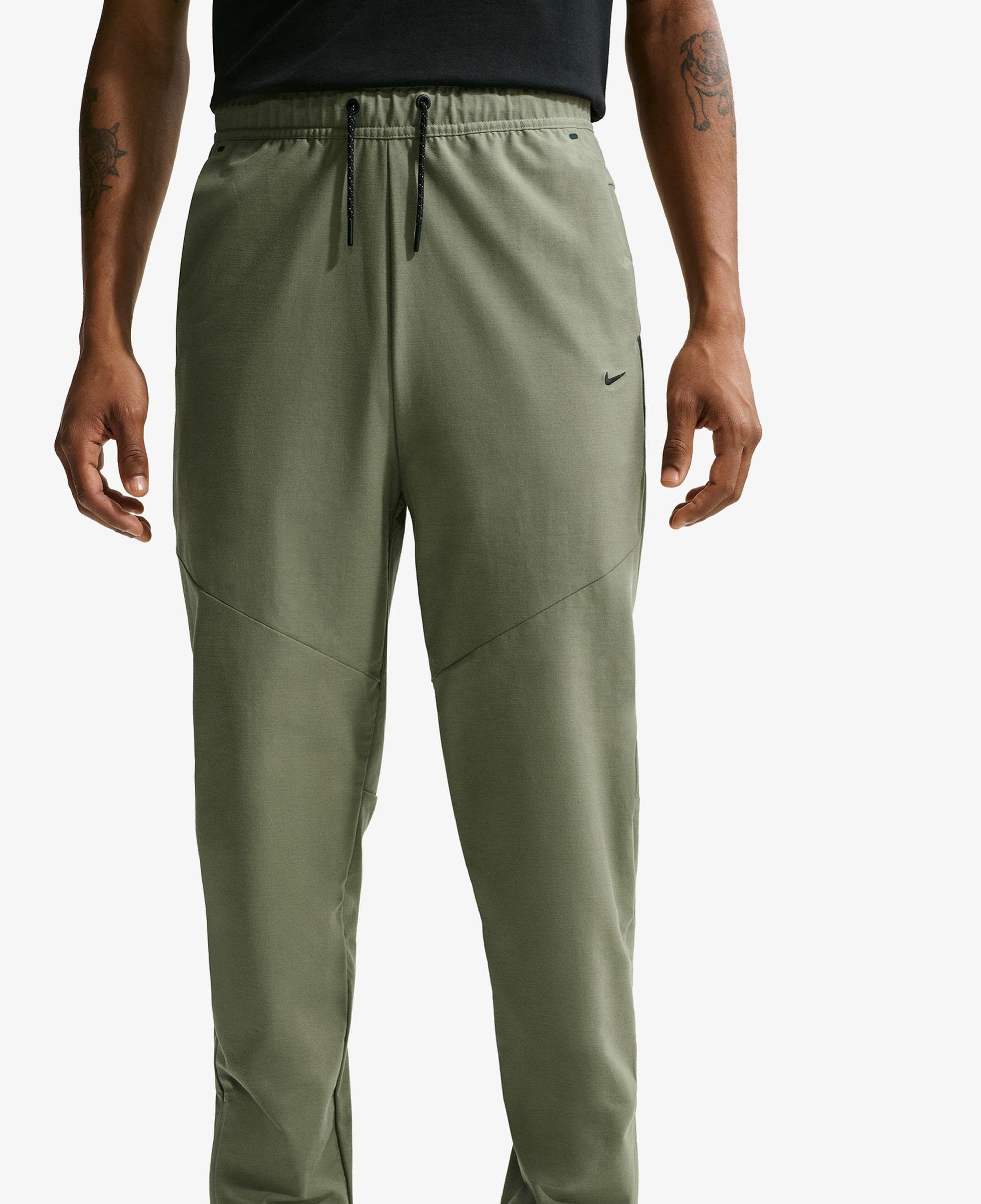 Nike Tech Shori Knit Erkek Yeşil Eşofman Altı