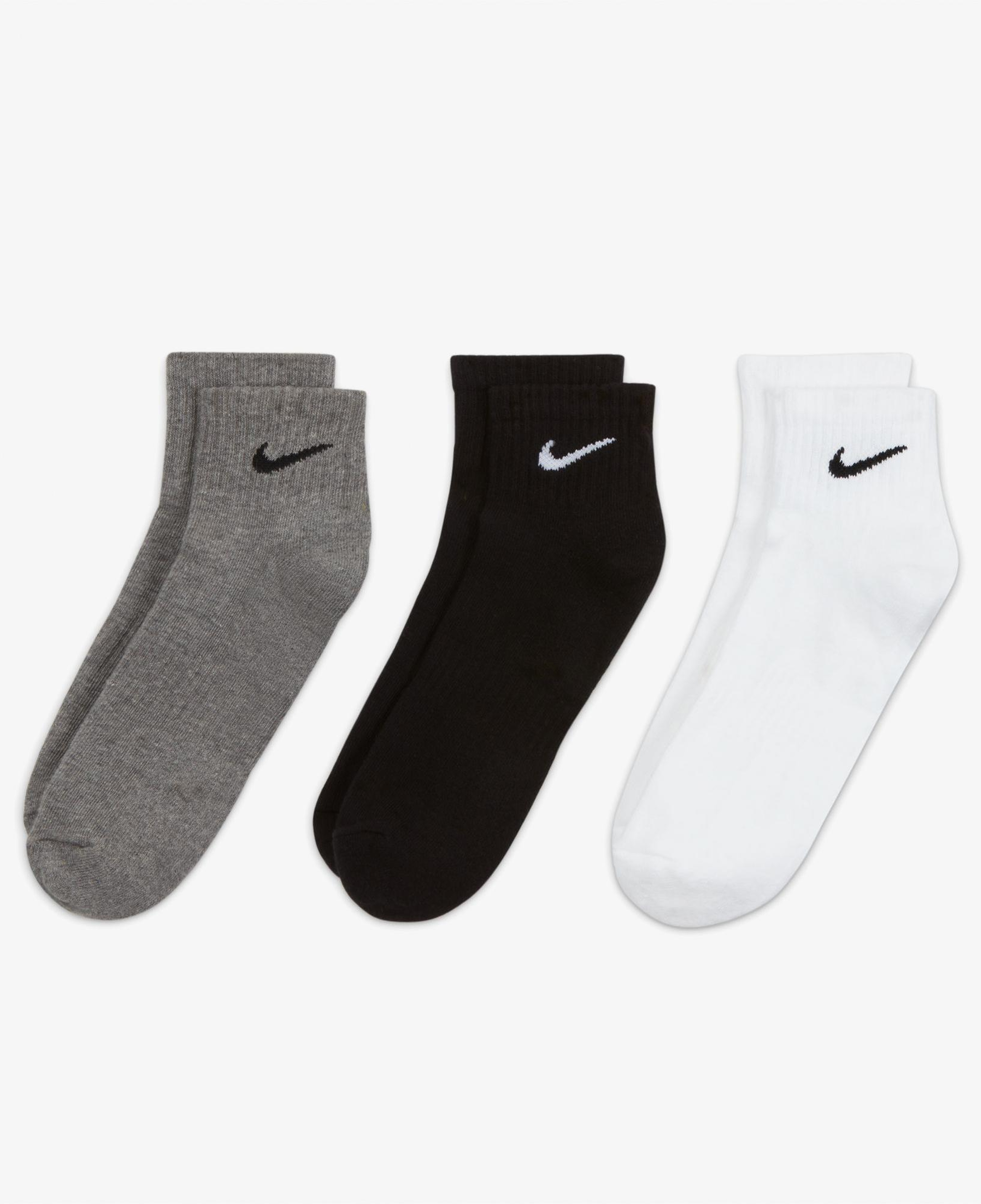 Nike Everyday Cush Ankle 3' lü Unisex Renkli Çorap