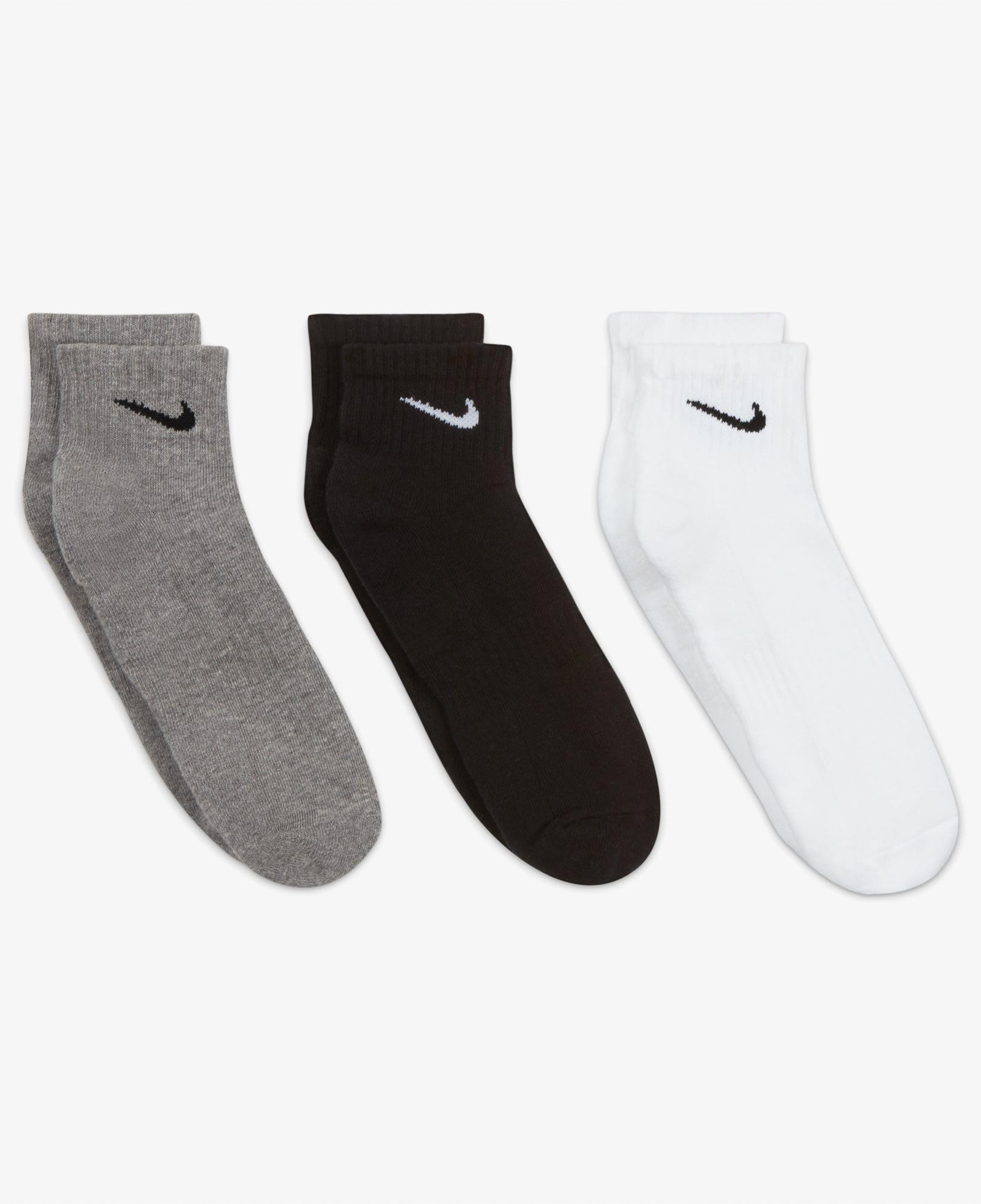 Nike Everyday Cush Ankle 3' lü Unisex Renkli Çorap