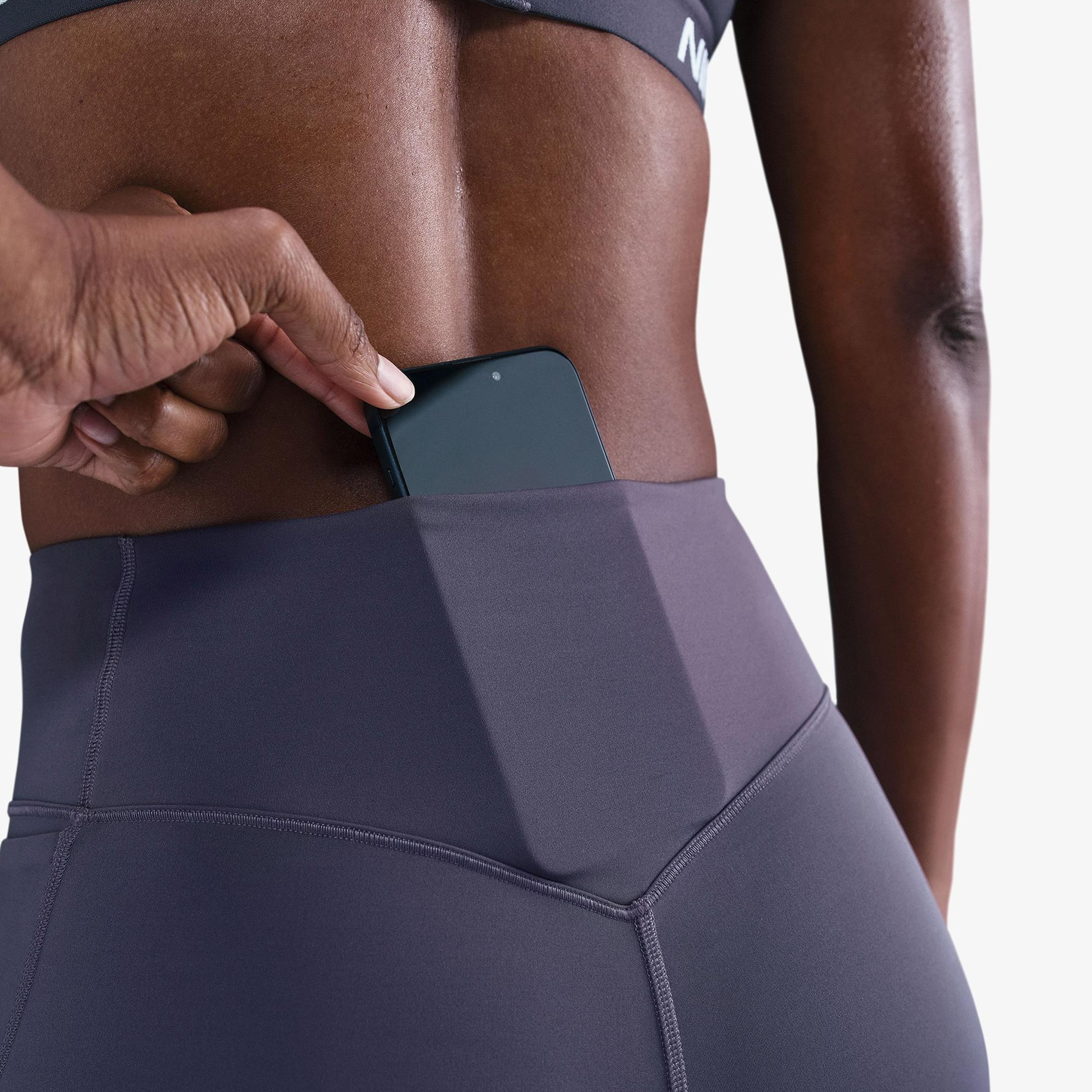 Nike Dri-Fit Universa Kadın Gri Tayt