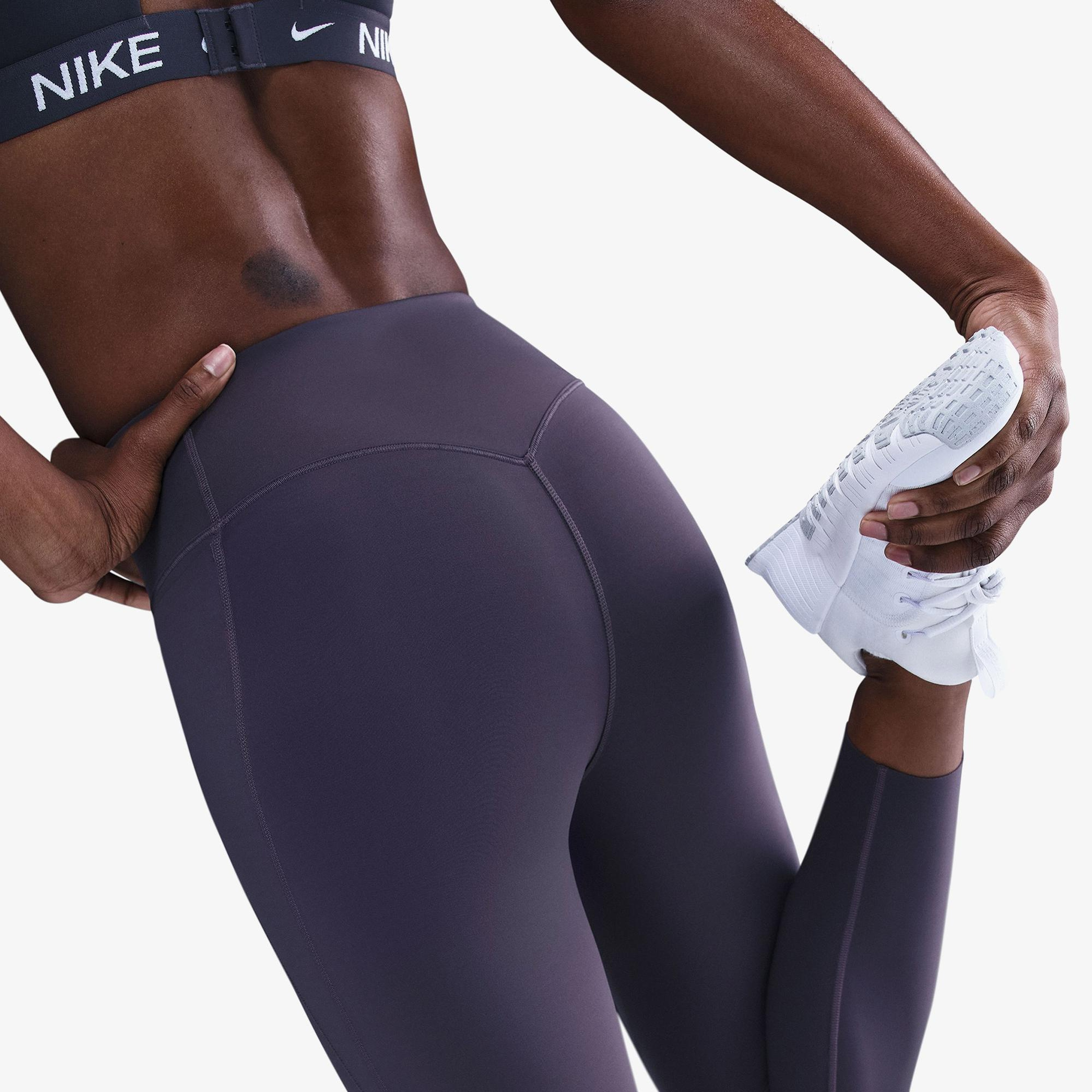 Nike Dri-Fit Universa Kadın Gri Tayt