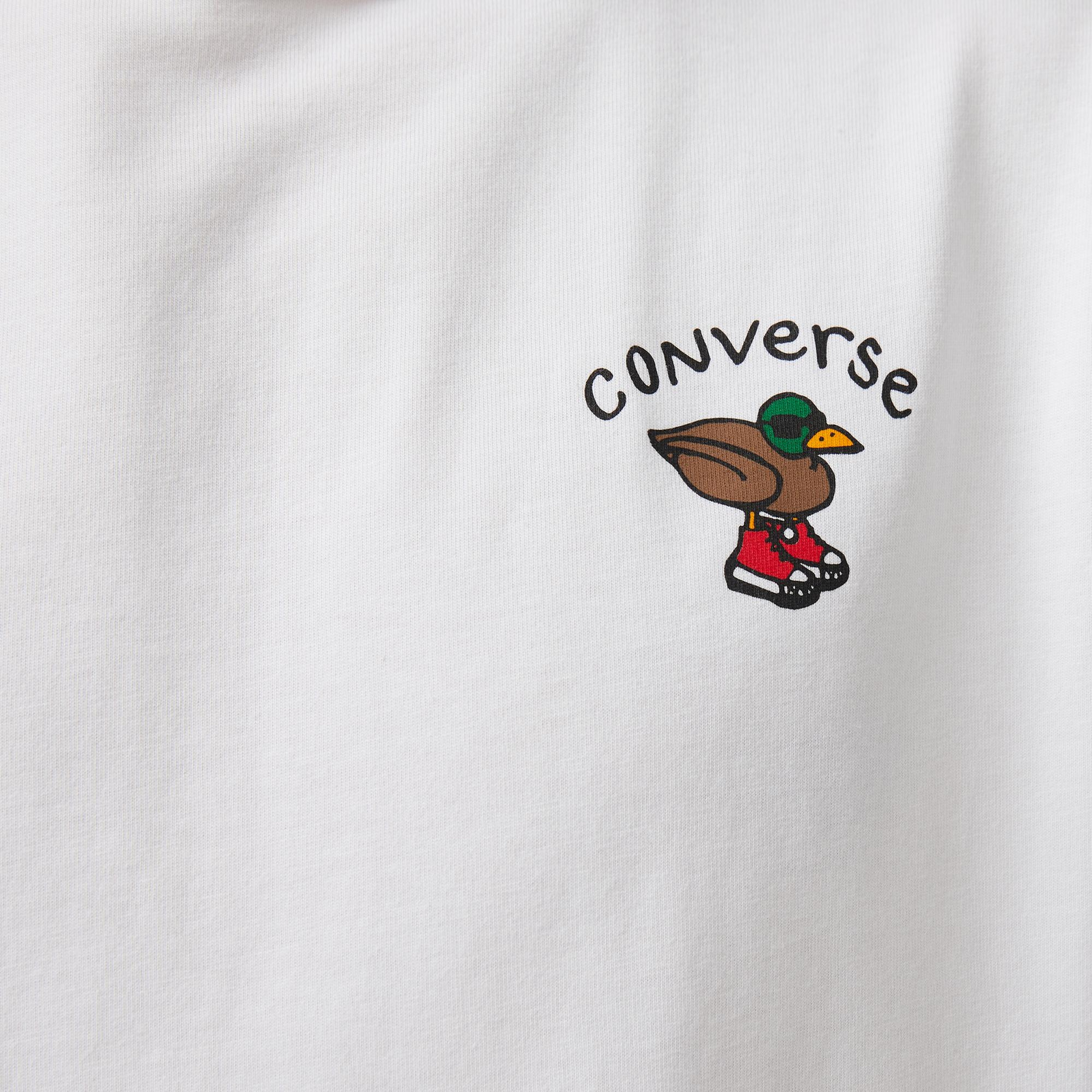 Converse Erkek Beyaz T-Shirt
