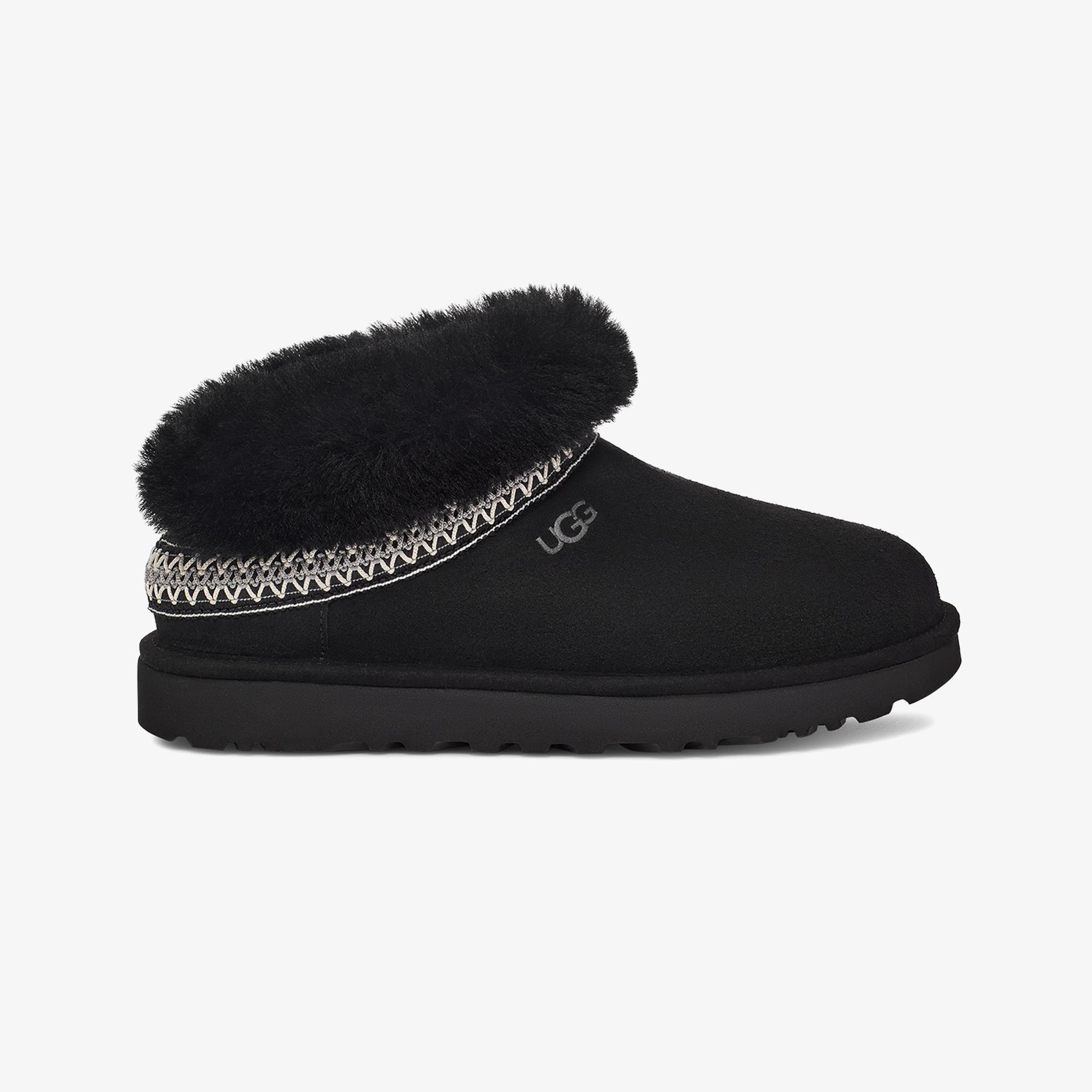 UGG Classic Mini Crescent Kadın Siyah Bot