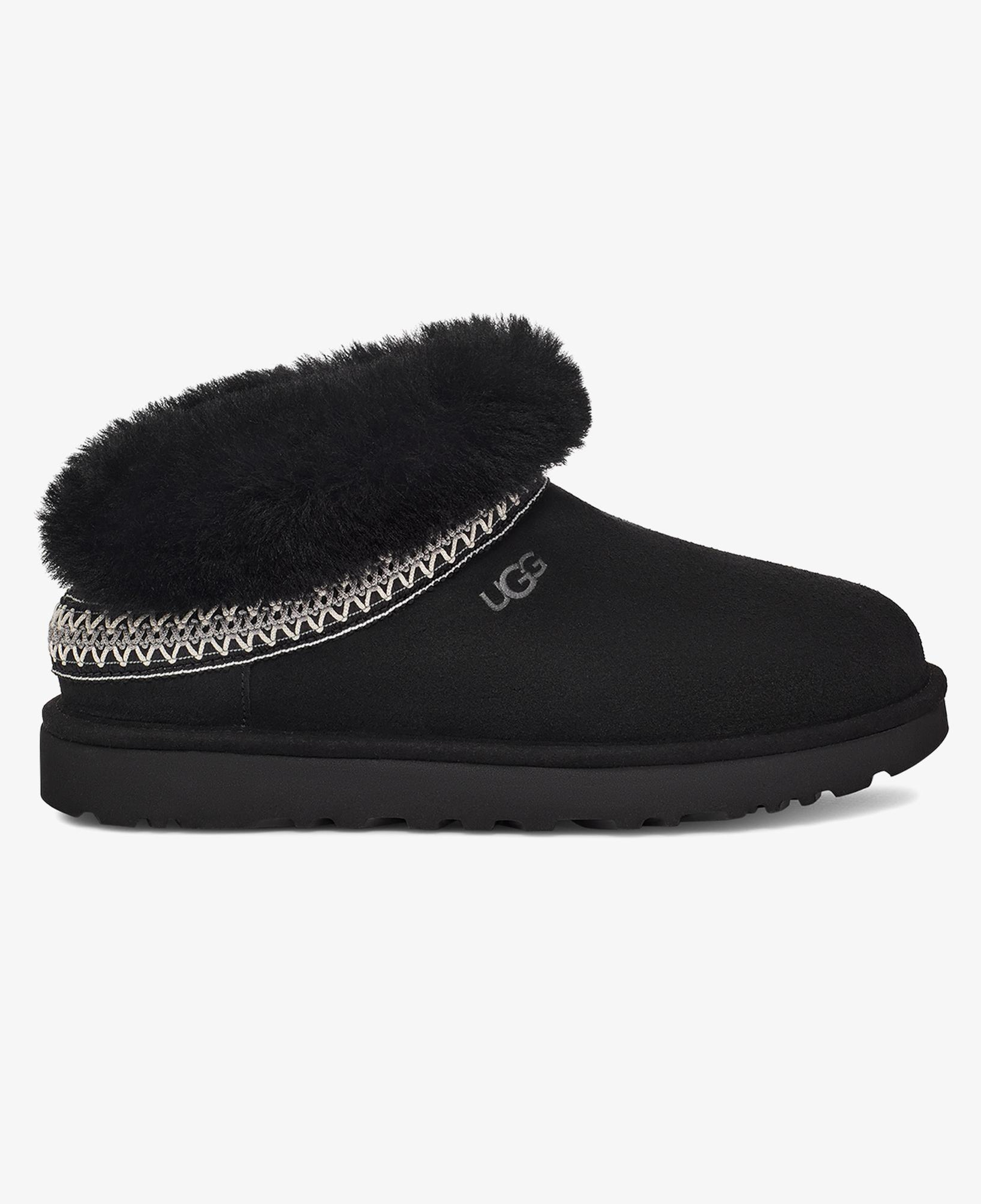 UGG Classic Mini Crescent Kadın Siyah Bot