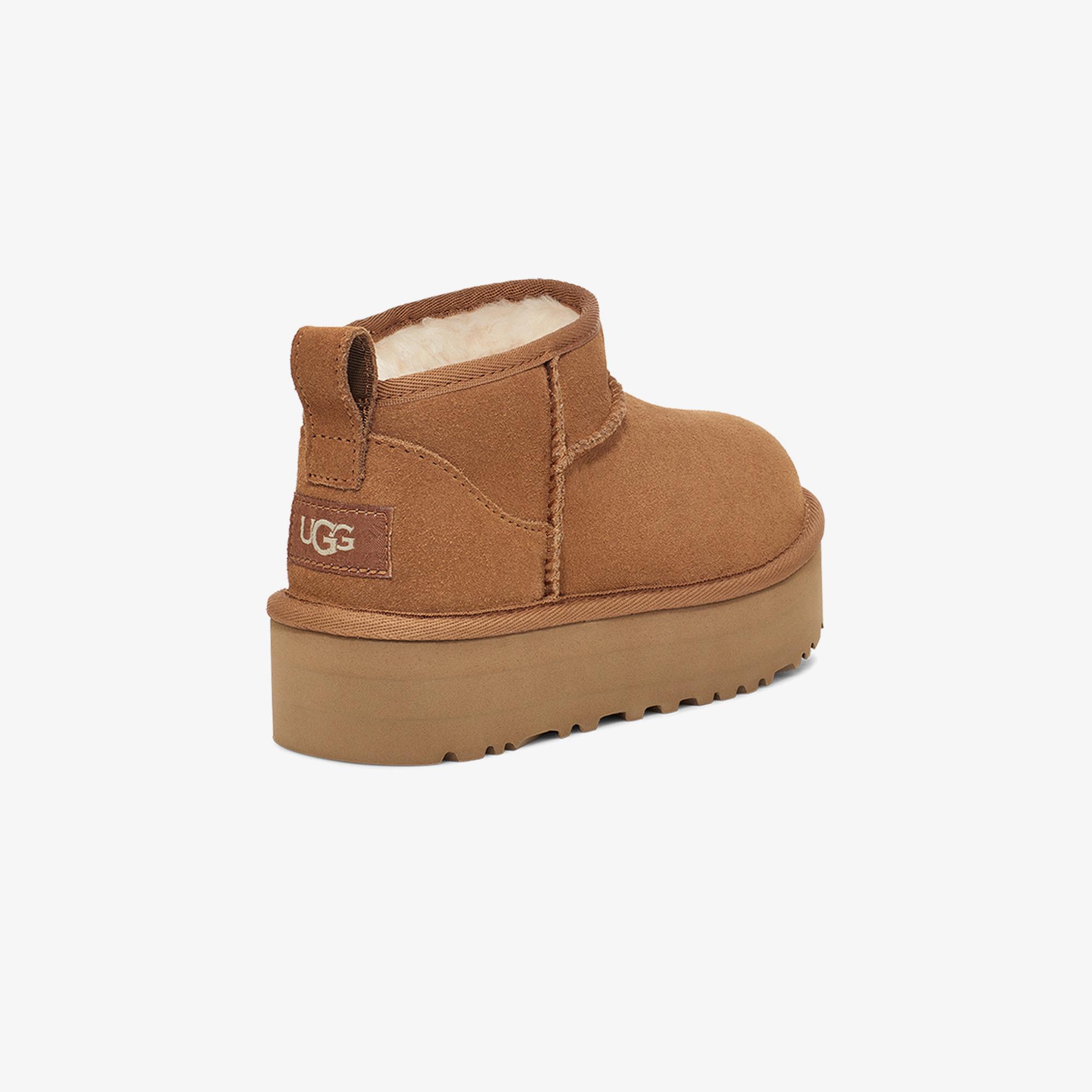 Ugg Kahverengi Ugg Classic Ultra Mini Platform Çocuk Bot