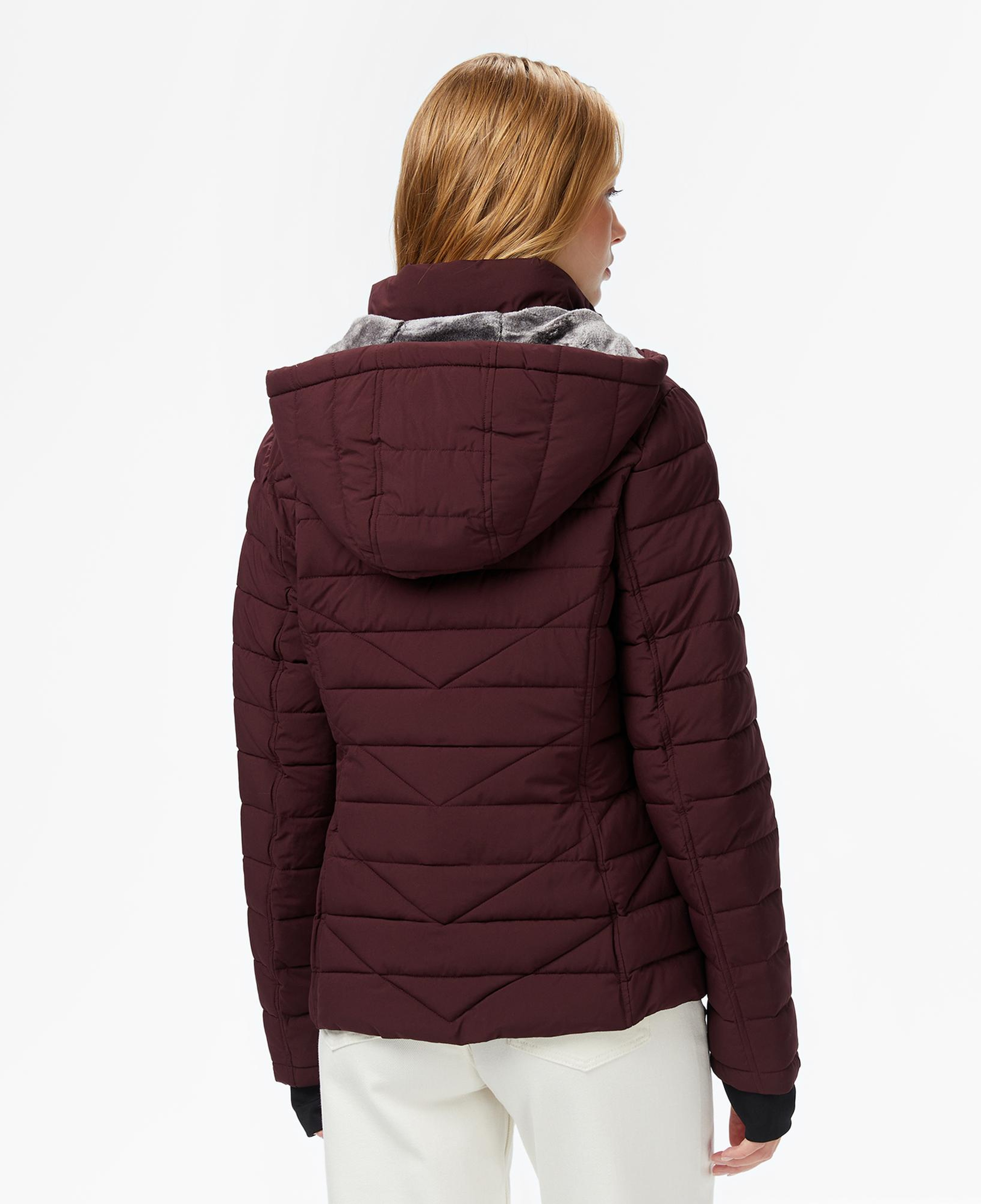 Nautica Kadın Bordo Regular Fit Mont