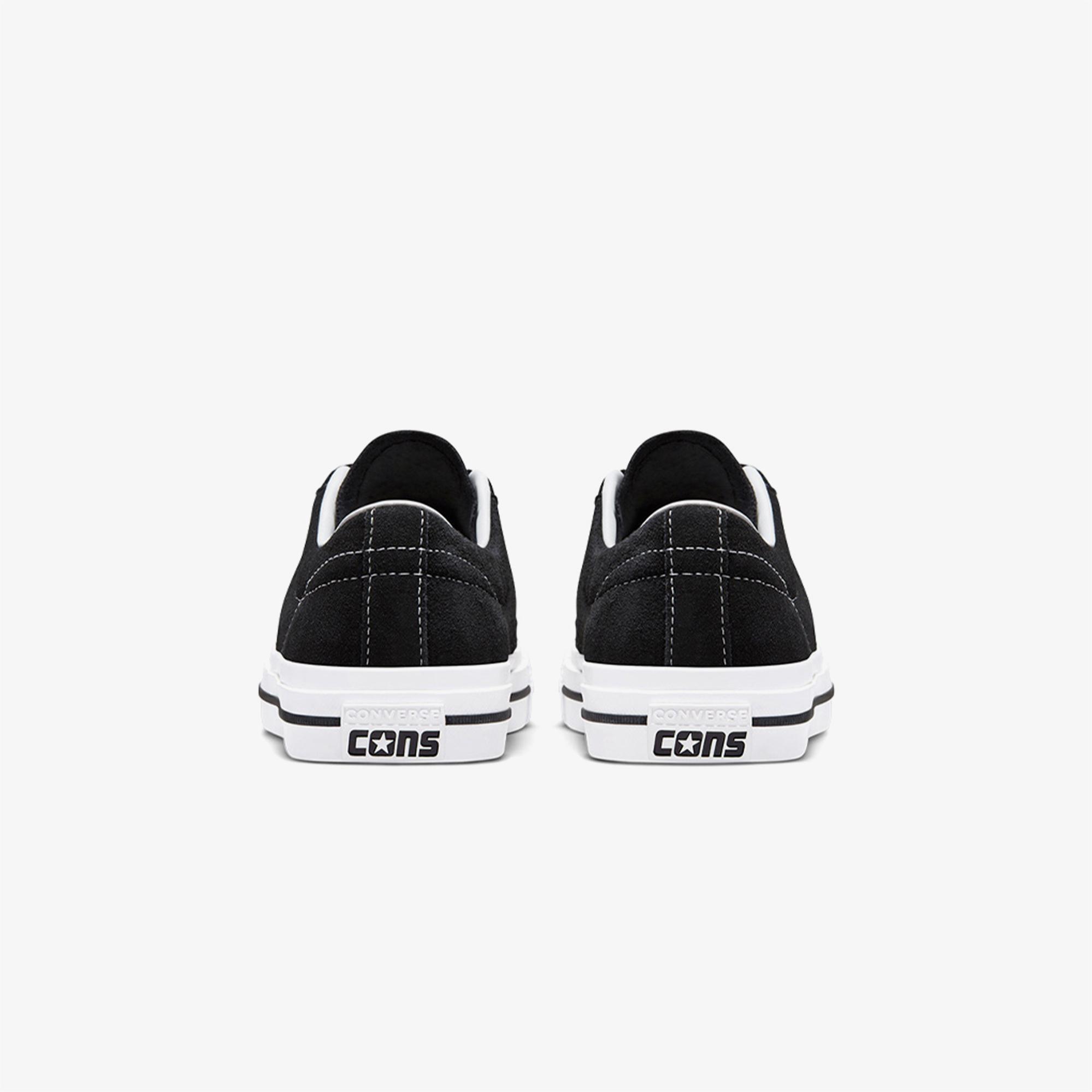 Converse Cons One Star Pro Unisex Siyah Süet Sneaker