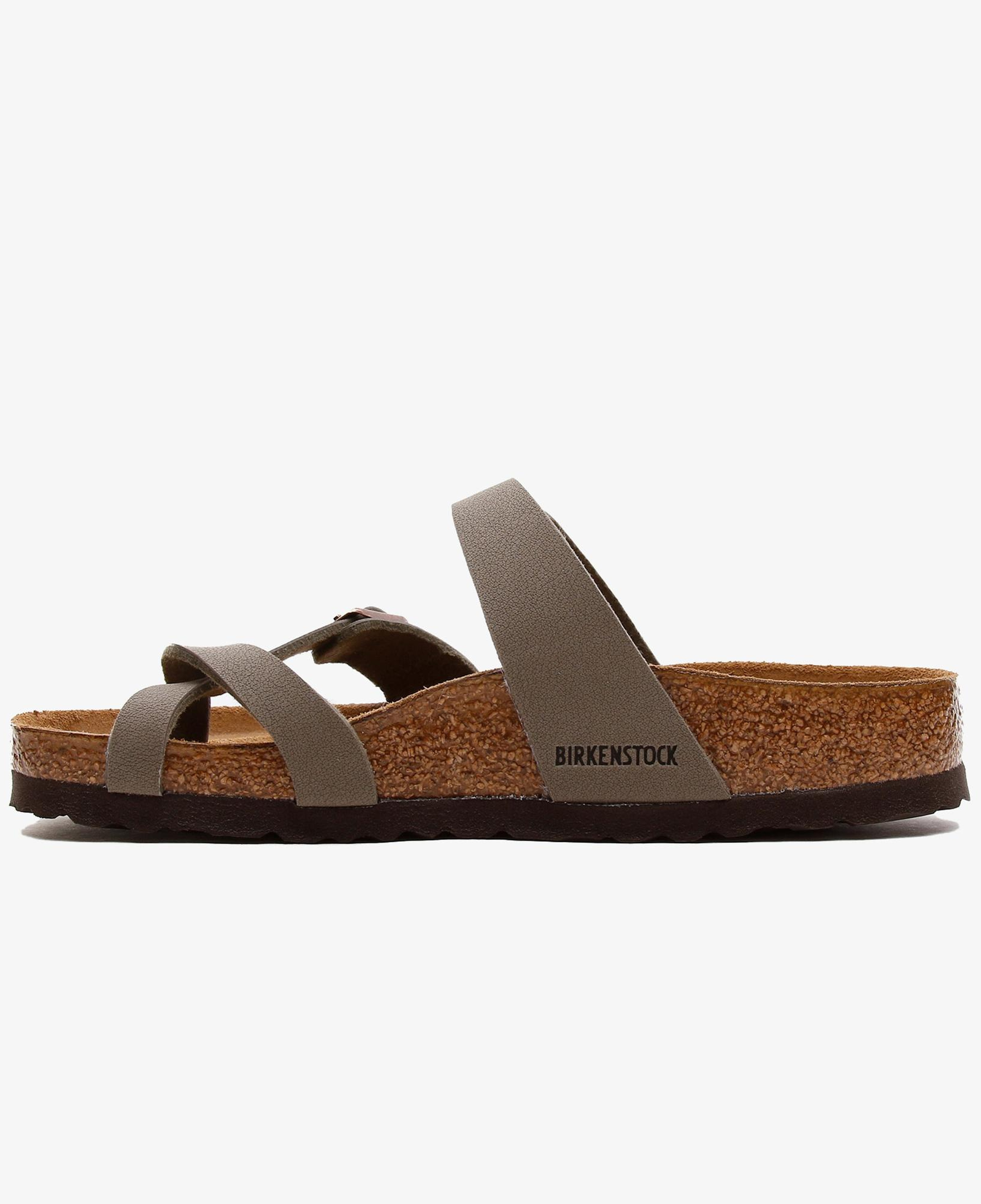Birkenstock Mayari BF Kadın Taş Nubuk Terlik