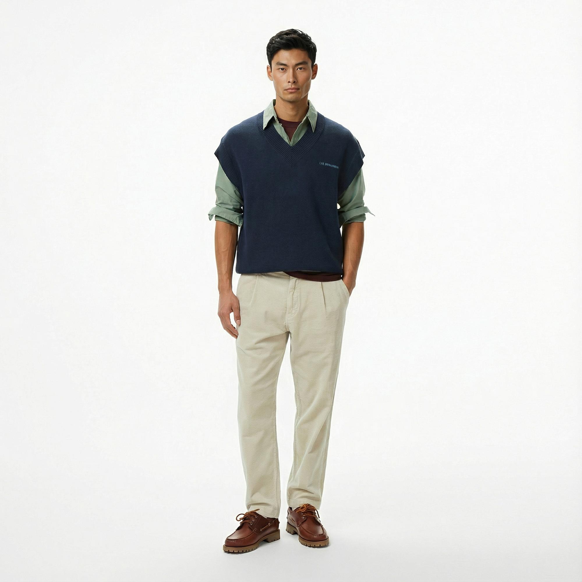 Les Benjamins 309 Erkek Lacivert Yelek