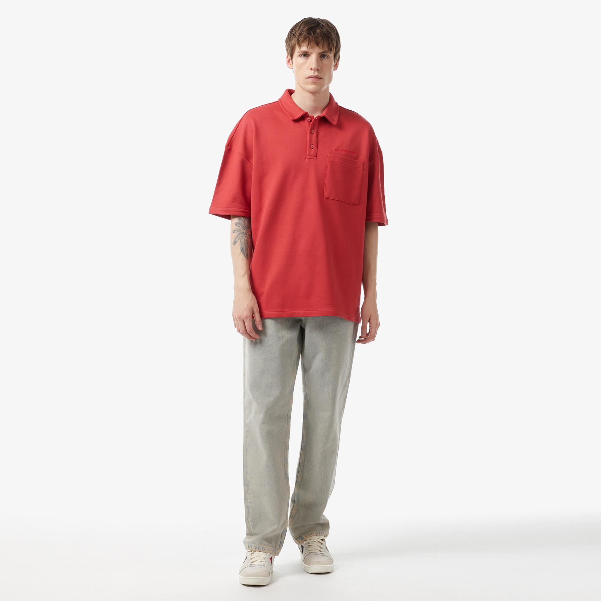 Les Benjamins Essentials 304 Erkek Kırmızı Polo