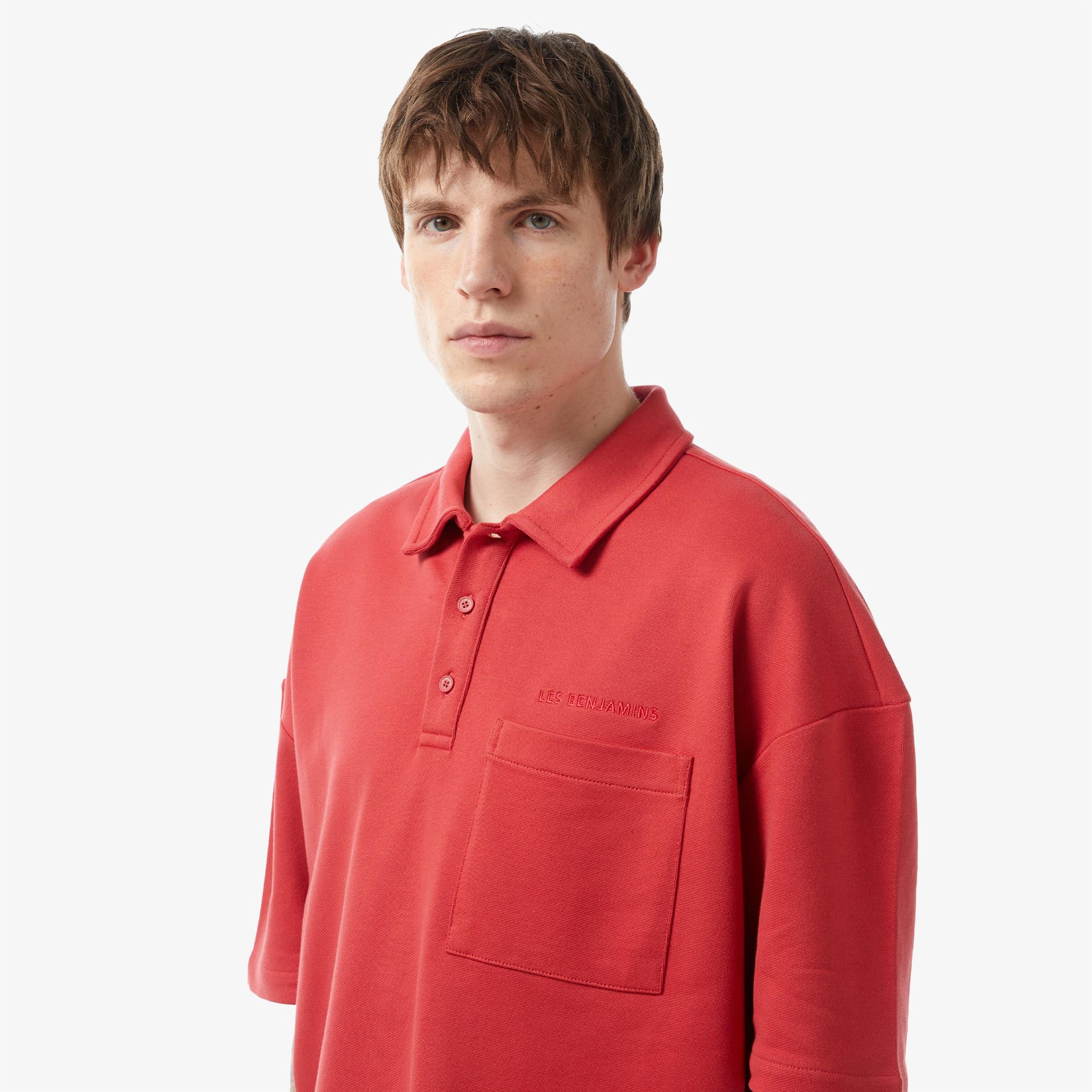 Les Benjamins Essentials 304 Erkek Kırmızı Polo