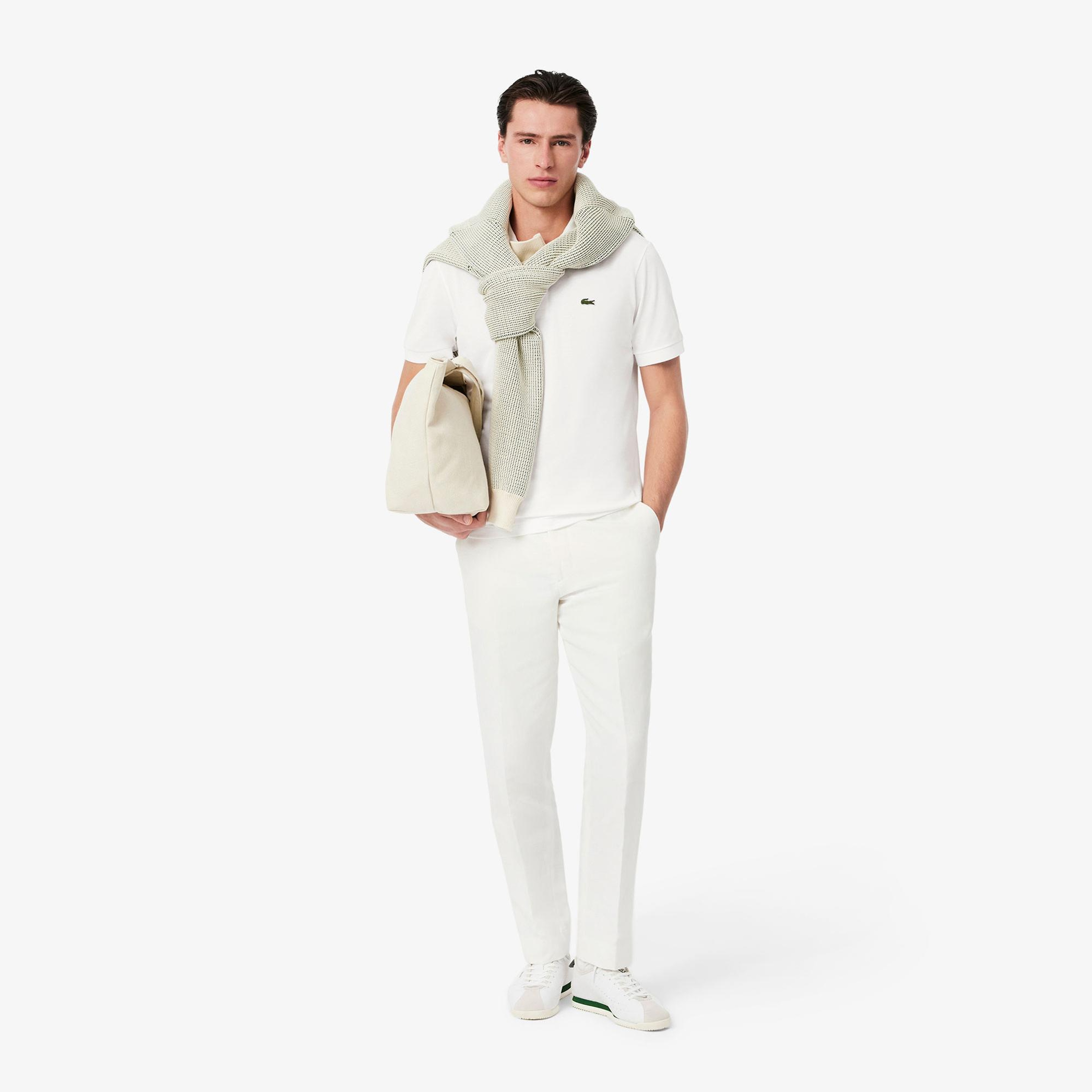 Lacoste L.12.12 Light Erkek Classic Fit Beyaz Polo