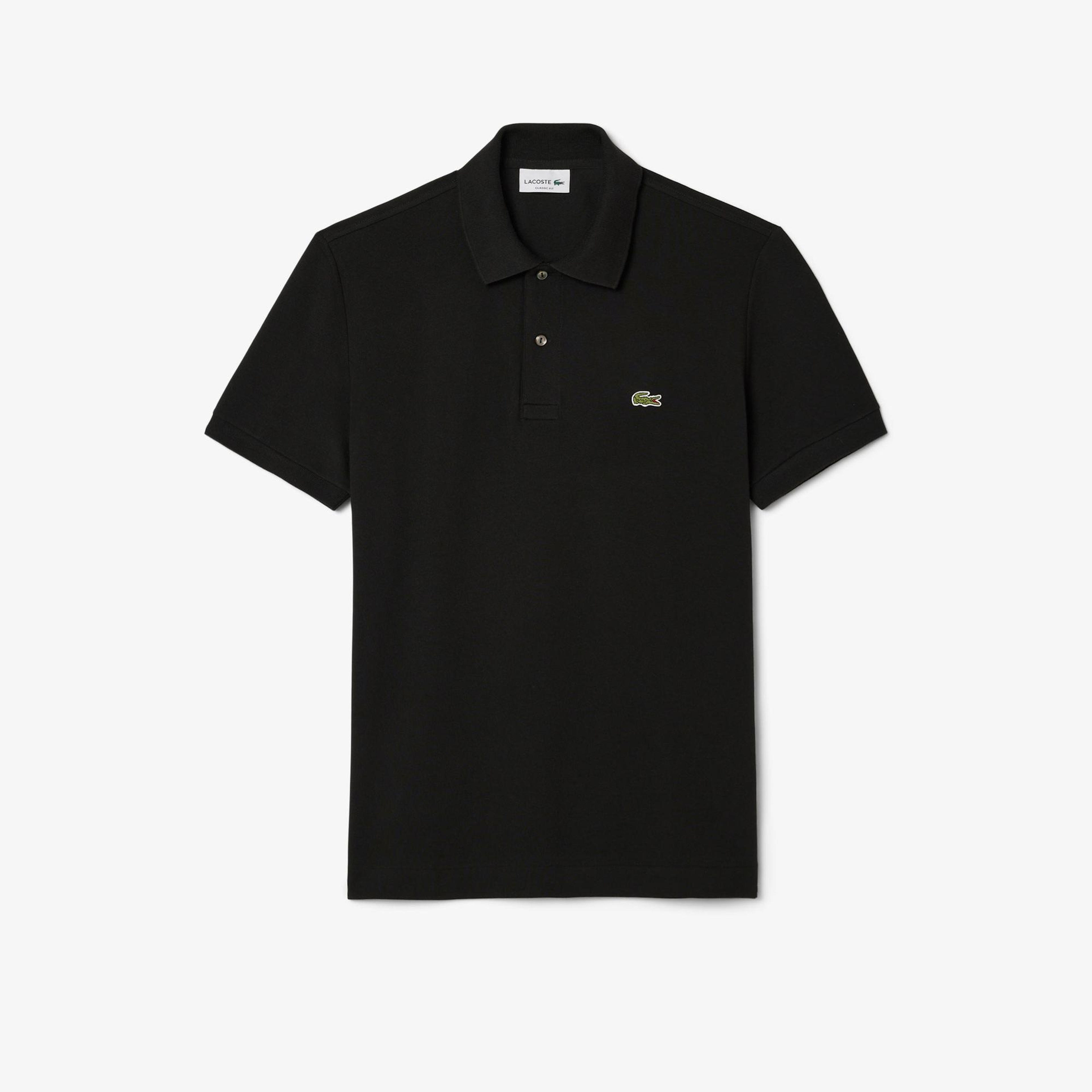 Lacoste L.12.12 Light Erkek Classic Fit Siyah Polo