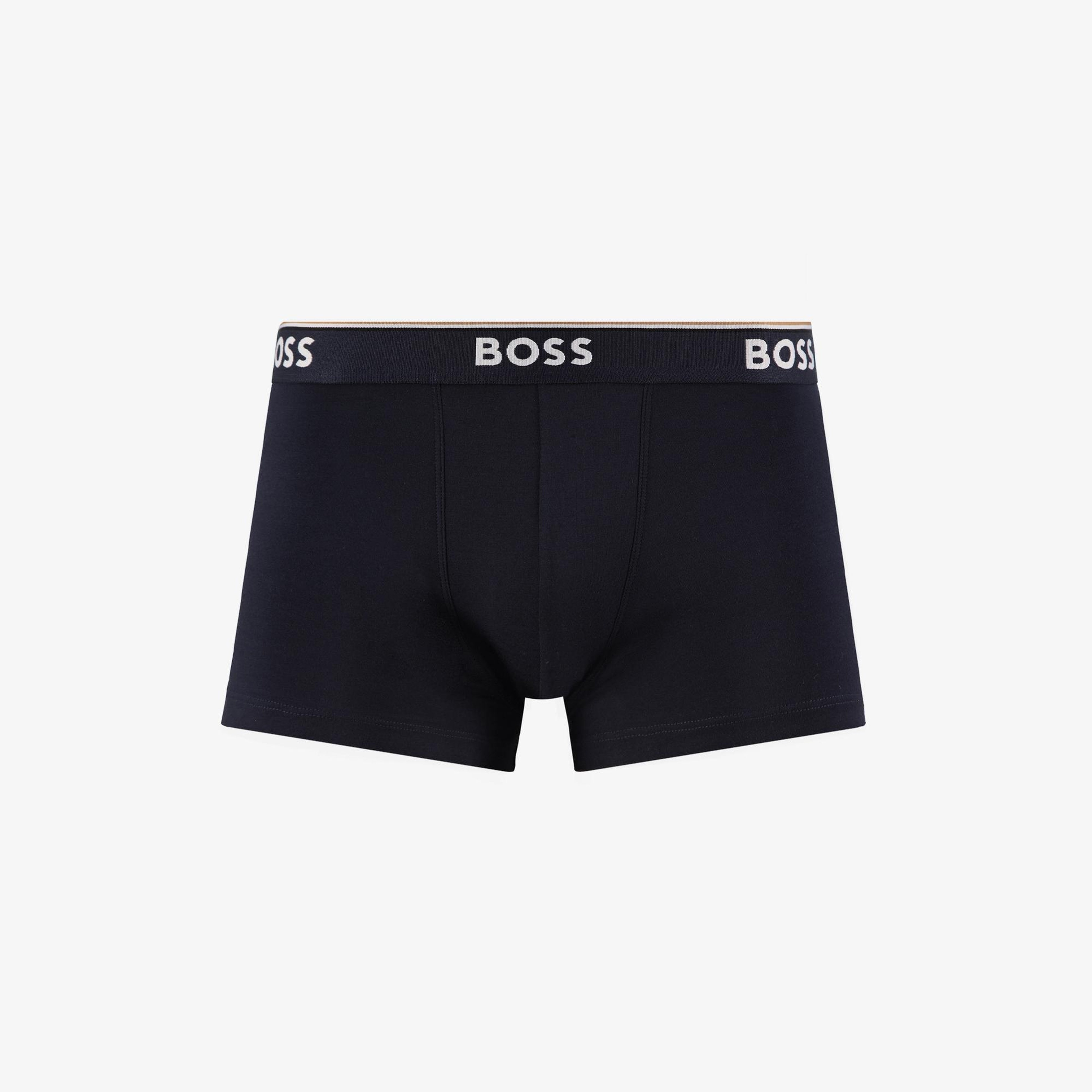 Boss 3'lü Power Erkek Açık Mavi Boxer