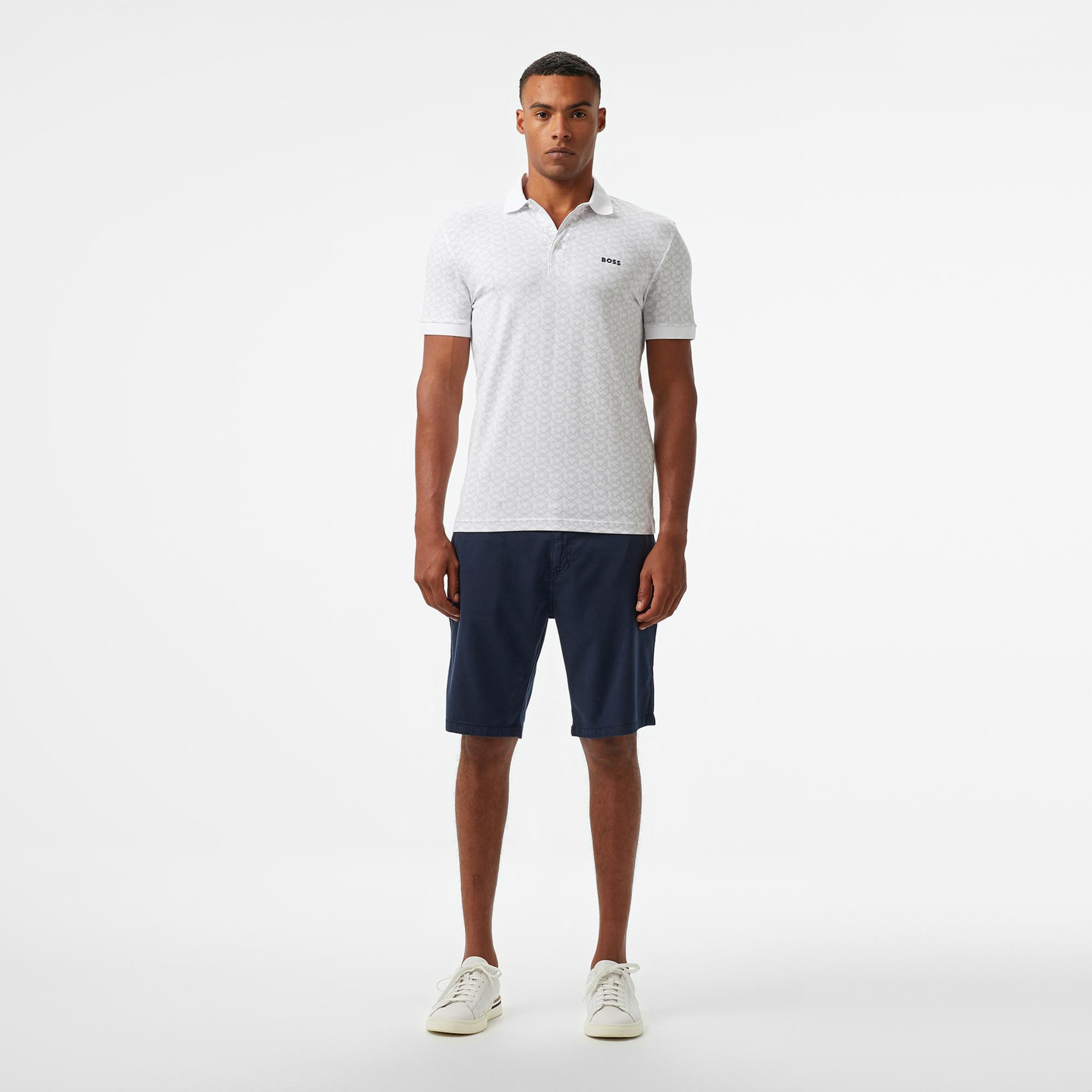 Boss Paddy Erkek Beyaz Polo