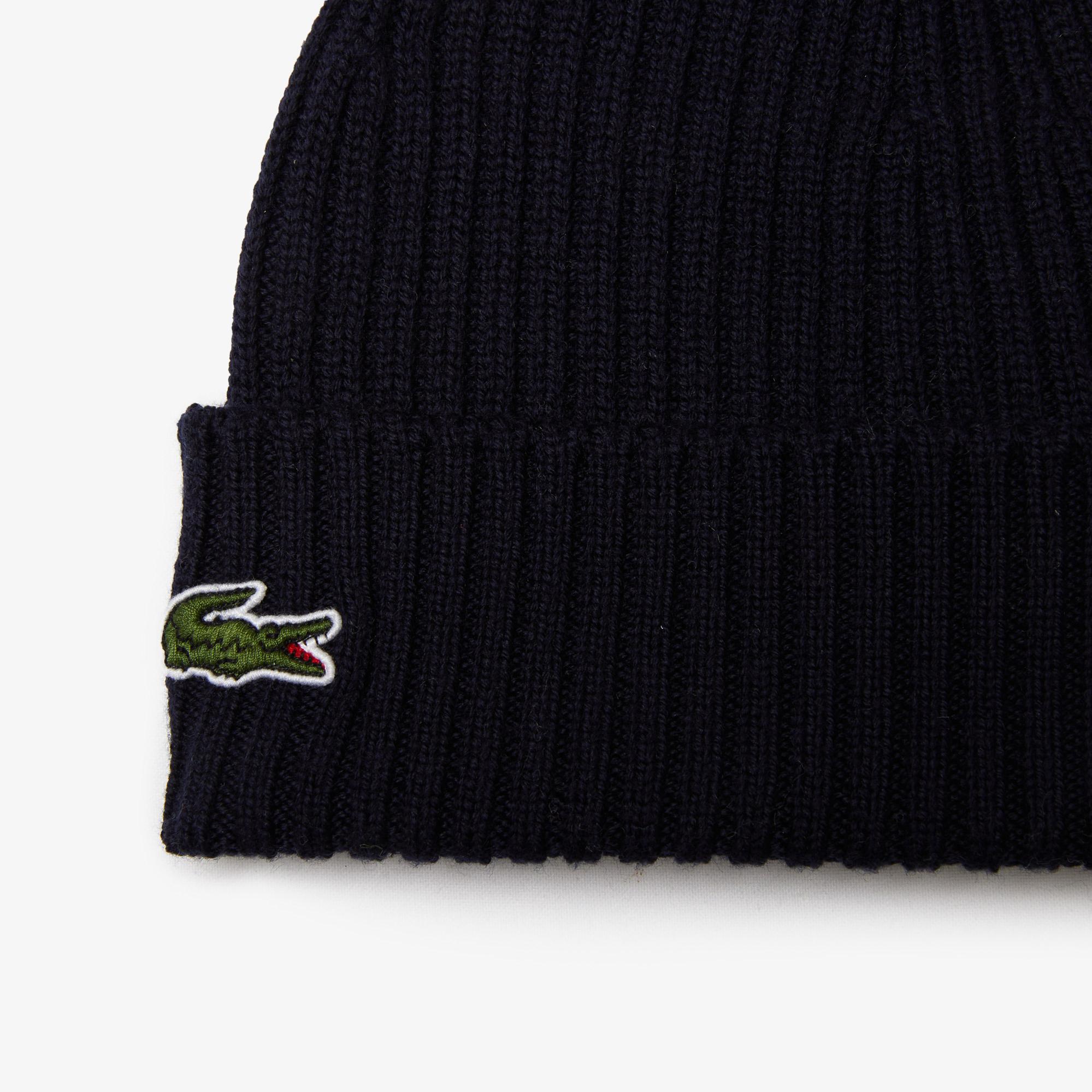 Lacoste Unisex Yün Lacivert Bere