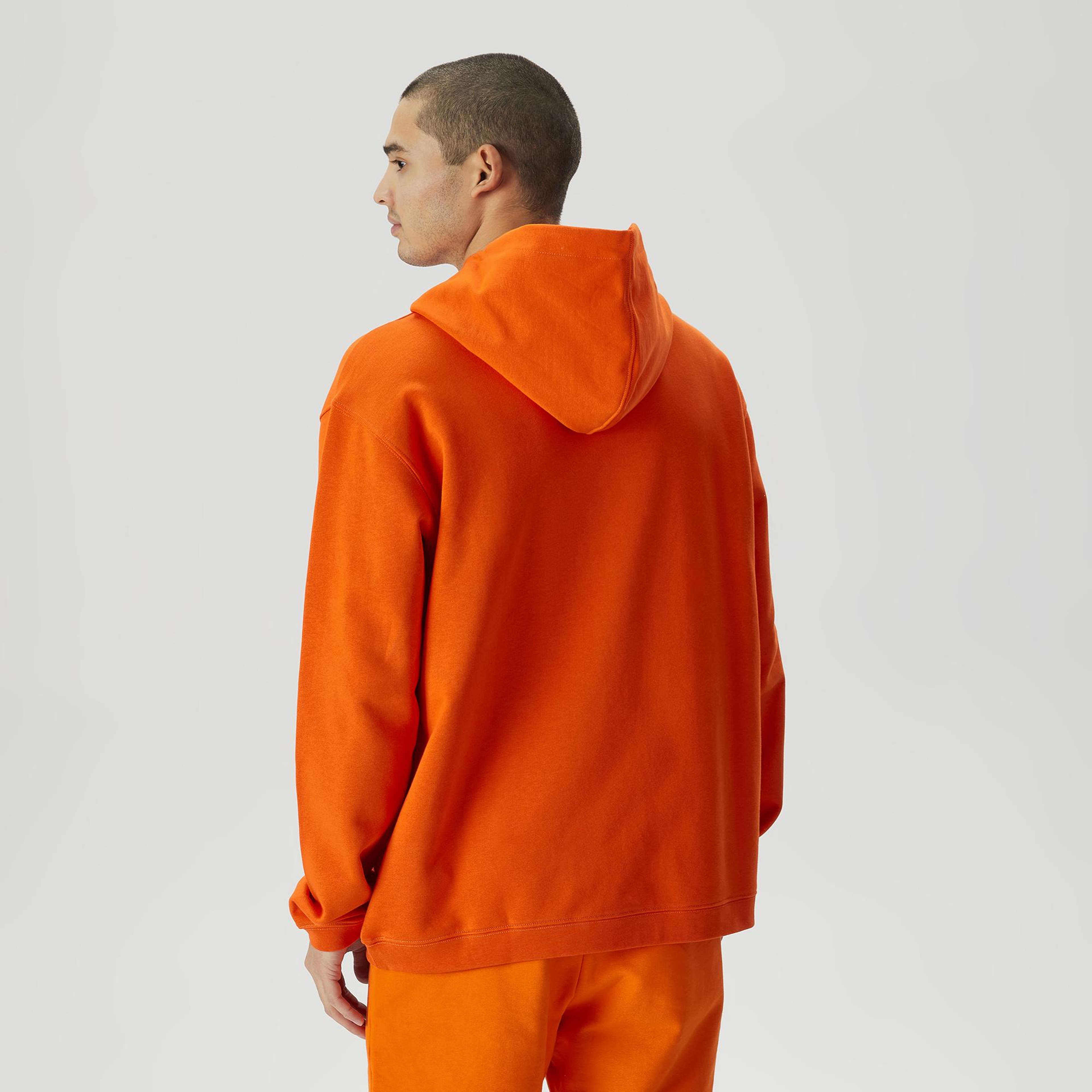 Les Benjamins Hoodie 304 Erkek Turuncu Sweatshirt