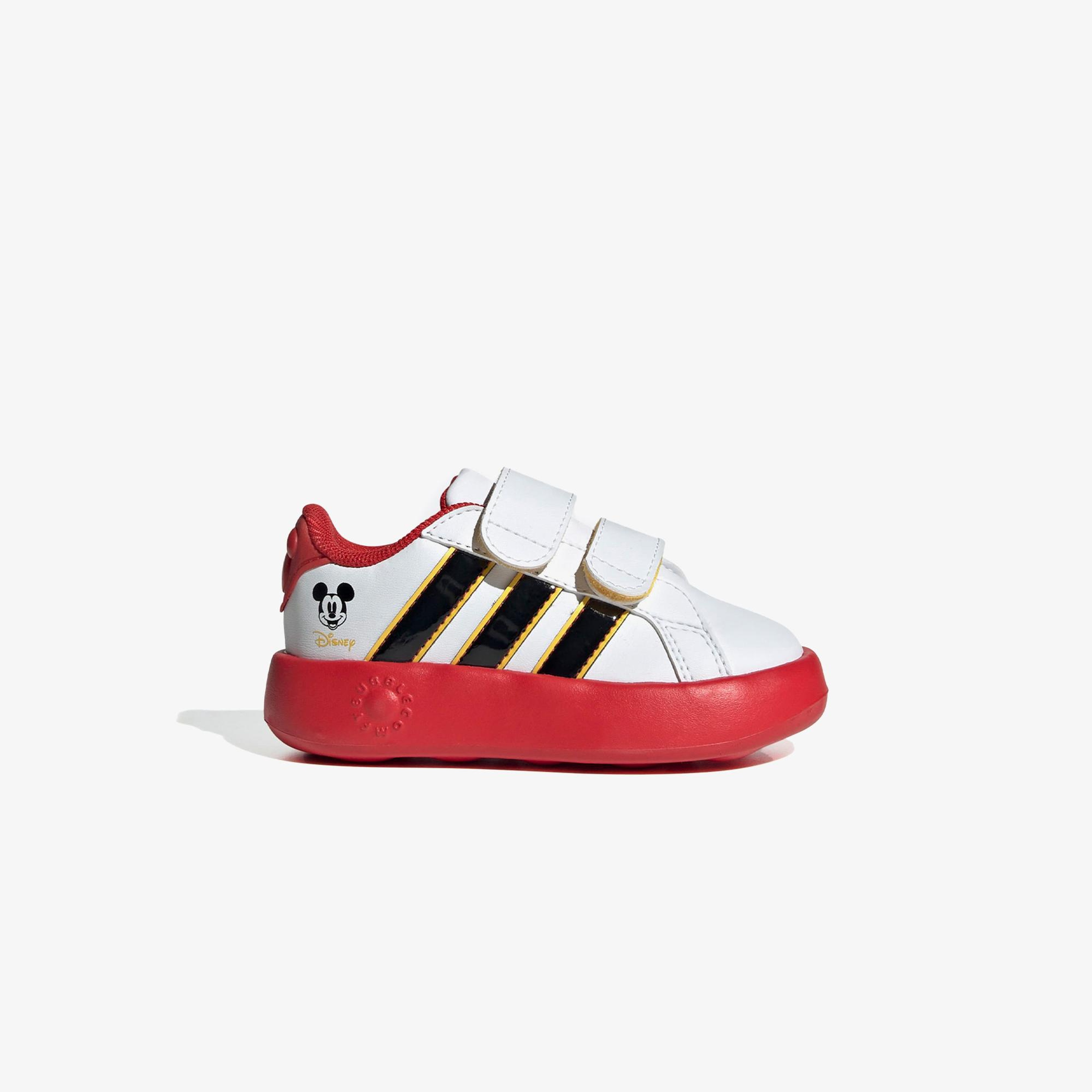 adidas Grand Court Mickey Çocuk Beyaz Sneaker