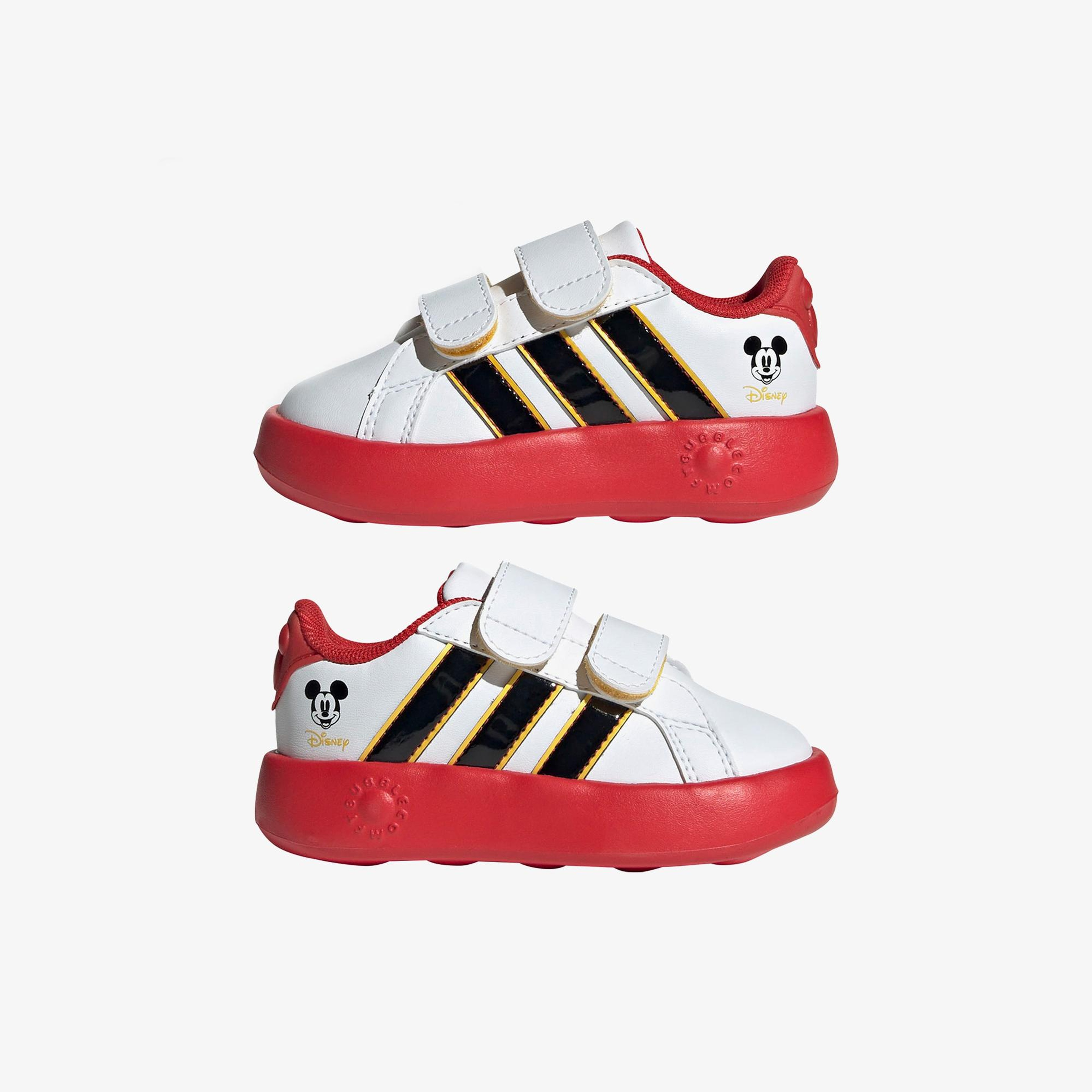adidas Grand Court Mickey Çocuk Beyaz Sneaker