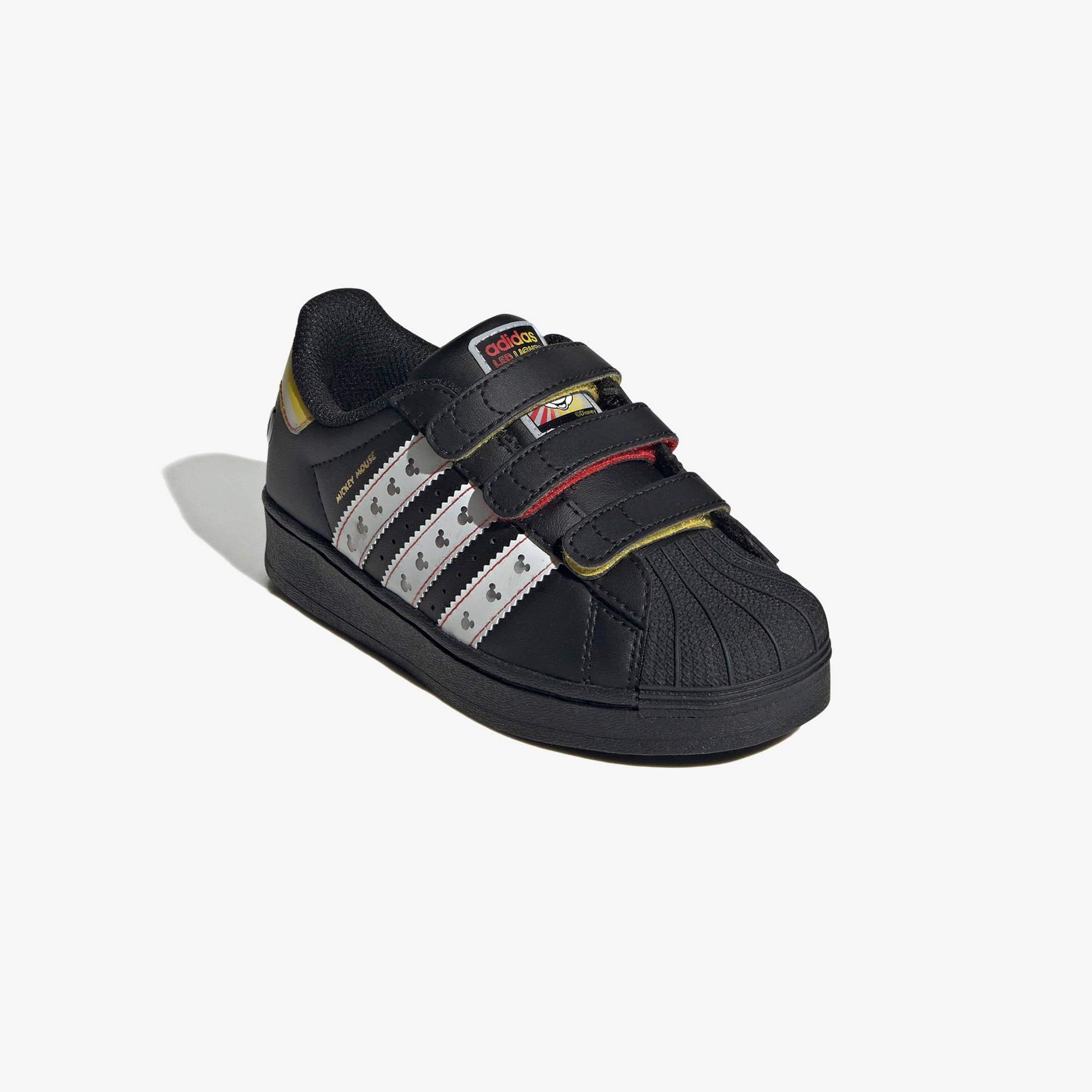 adidas Superstar LED Lights Crib First Çocuk Siyah Sneaker