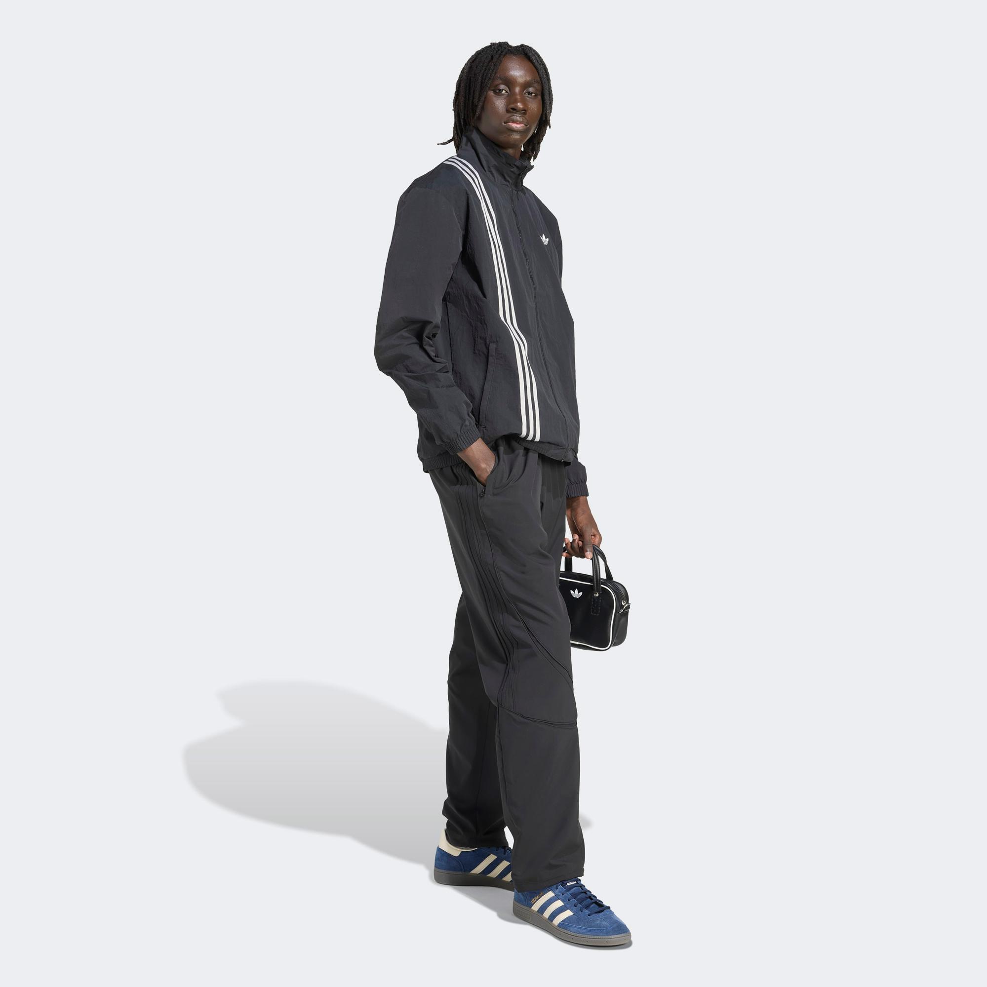 adidas Firebird Erkek Siyah Eşofman Üstü