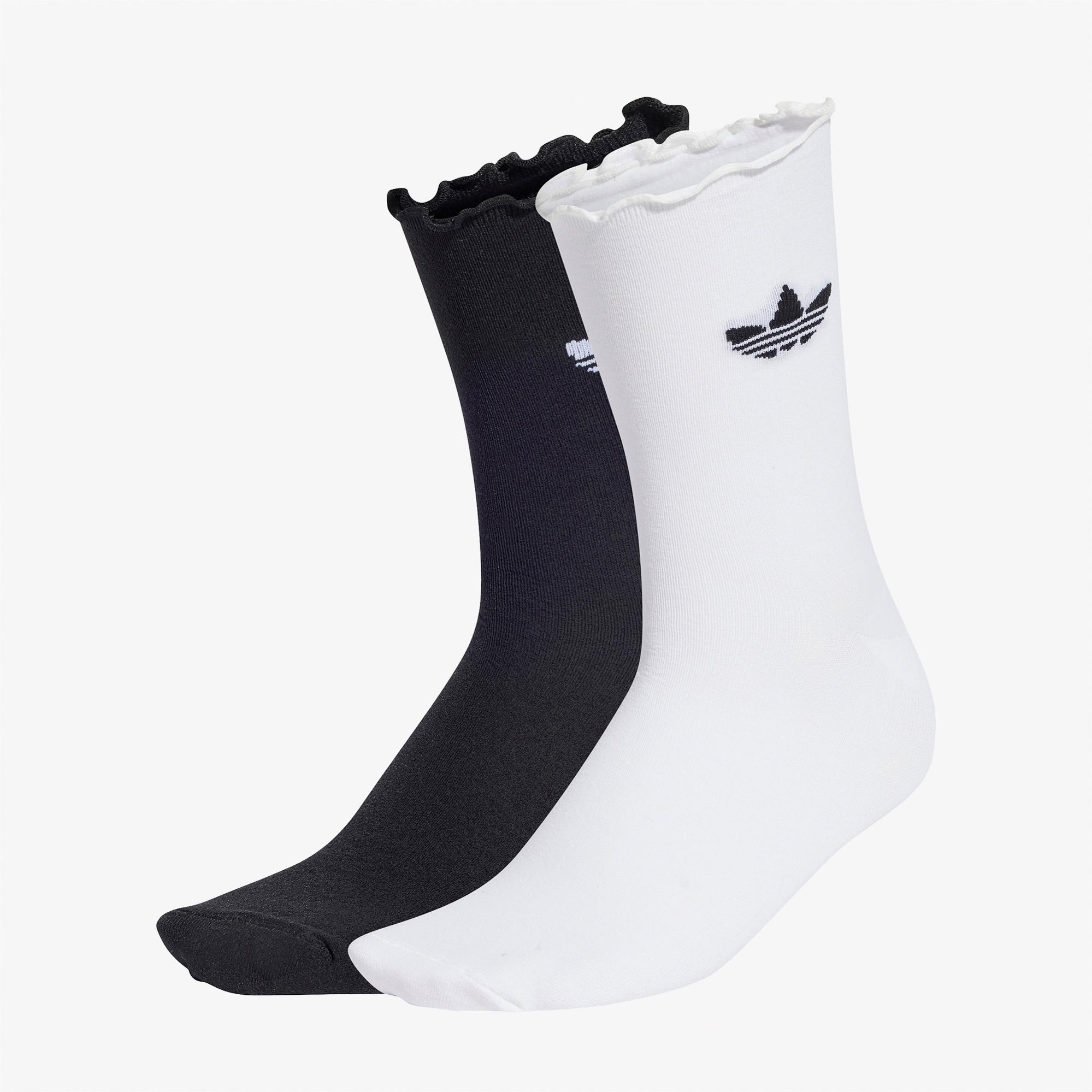 adidas Ruffle 2' li Kadın Beyaz Çorap