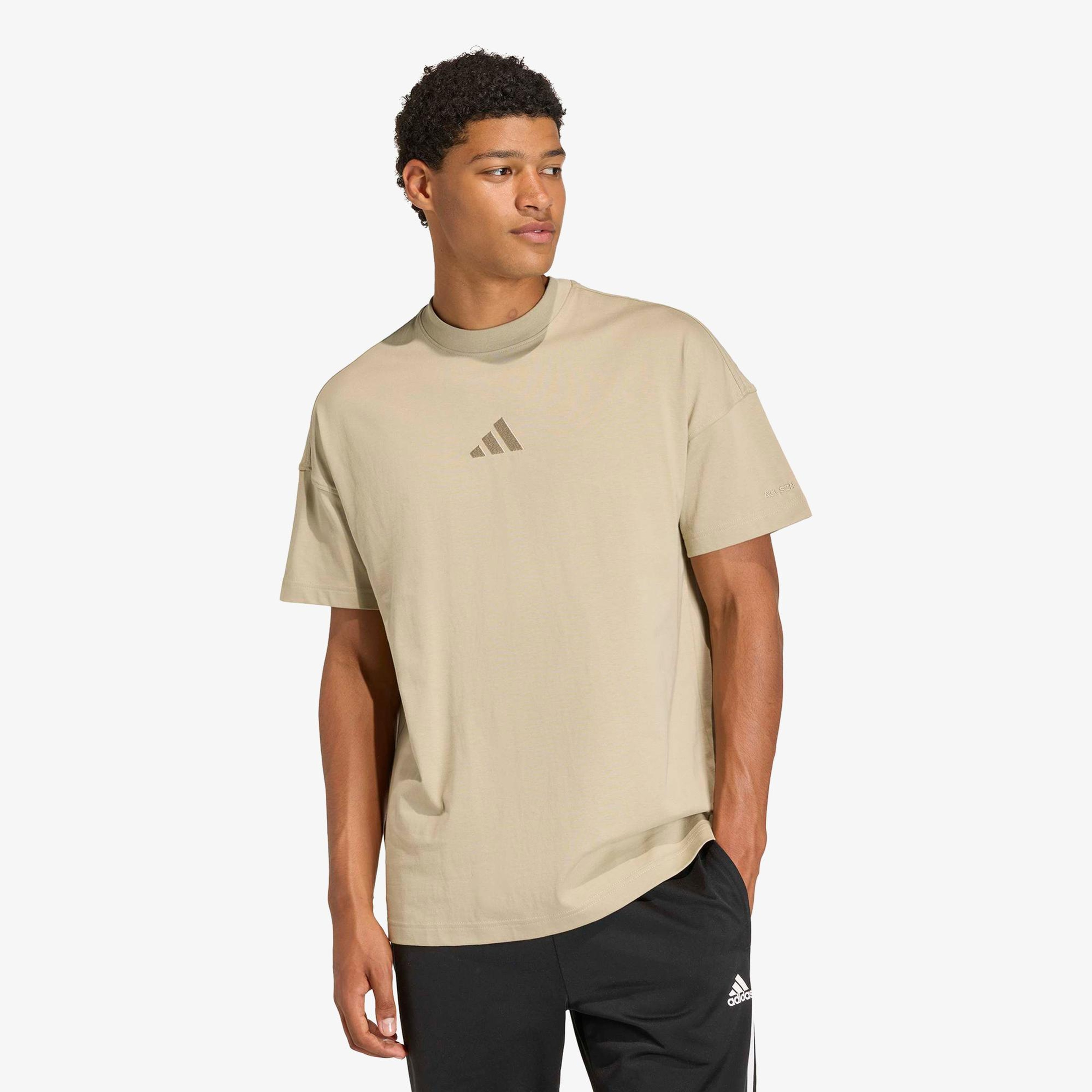 adidas Erkek Bej T-Shirt