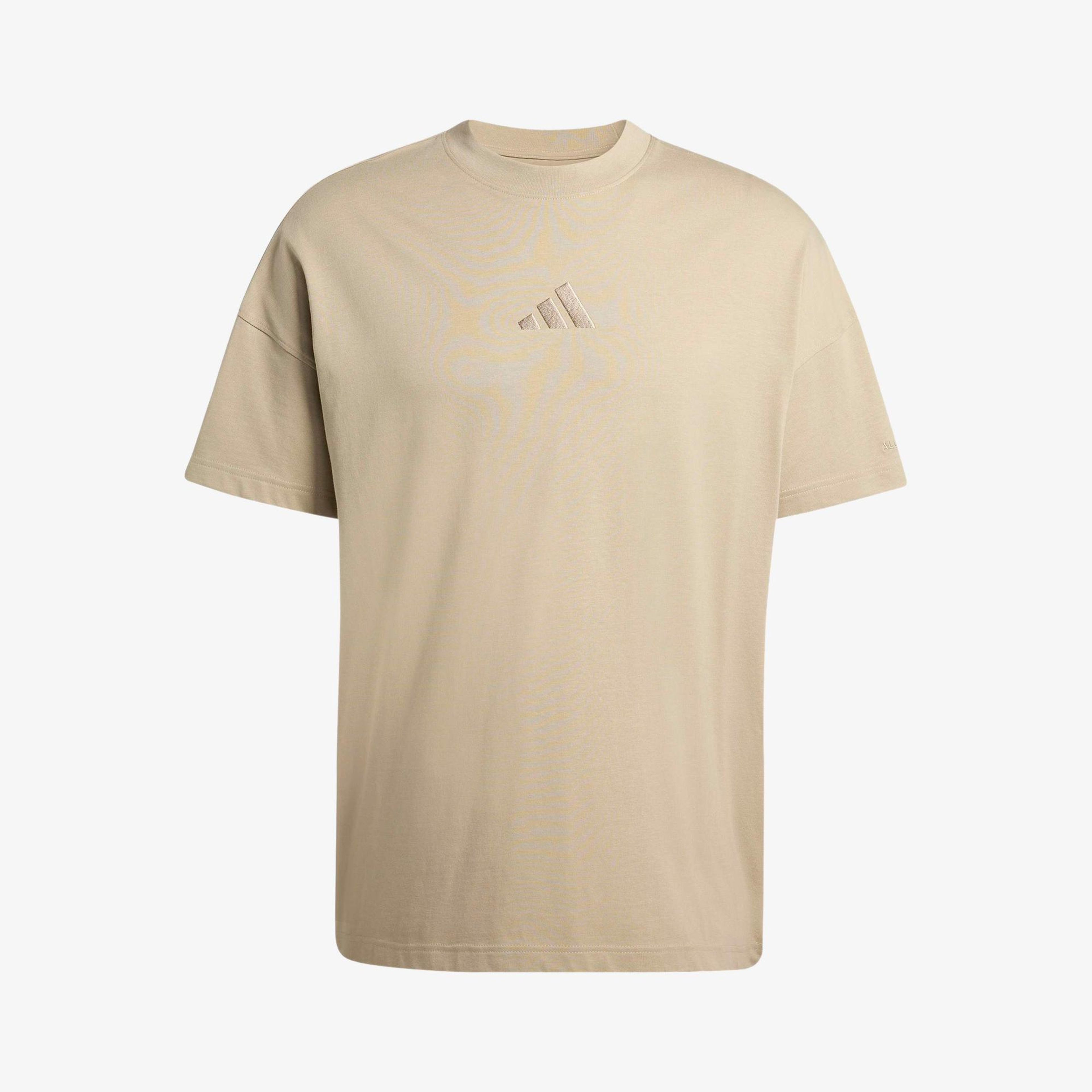 adidas Erkek Bej T-Shirt