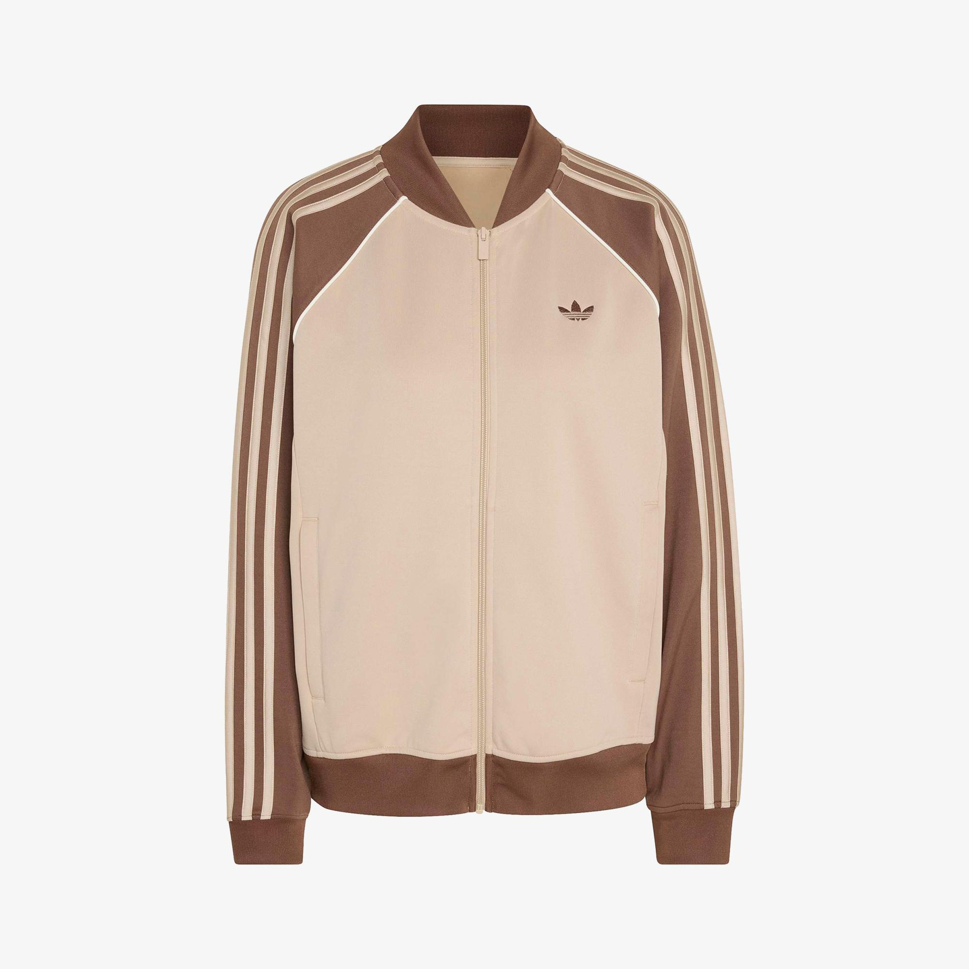 adidas Loose Kadın Bej Eşofman Üstü