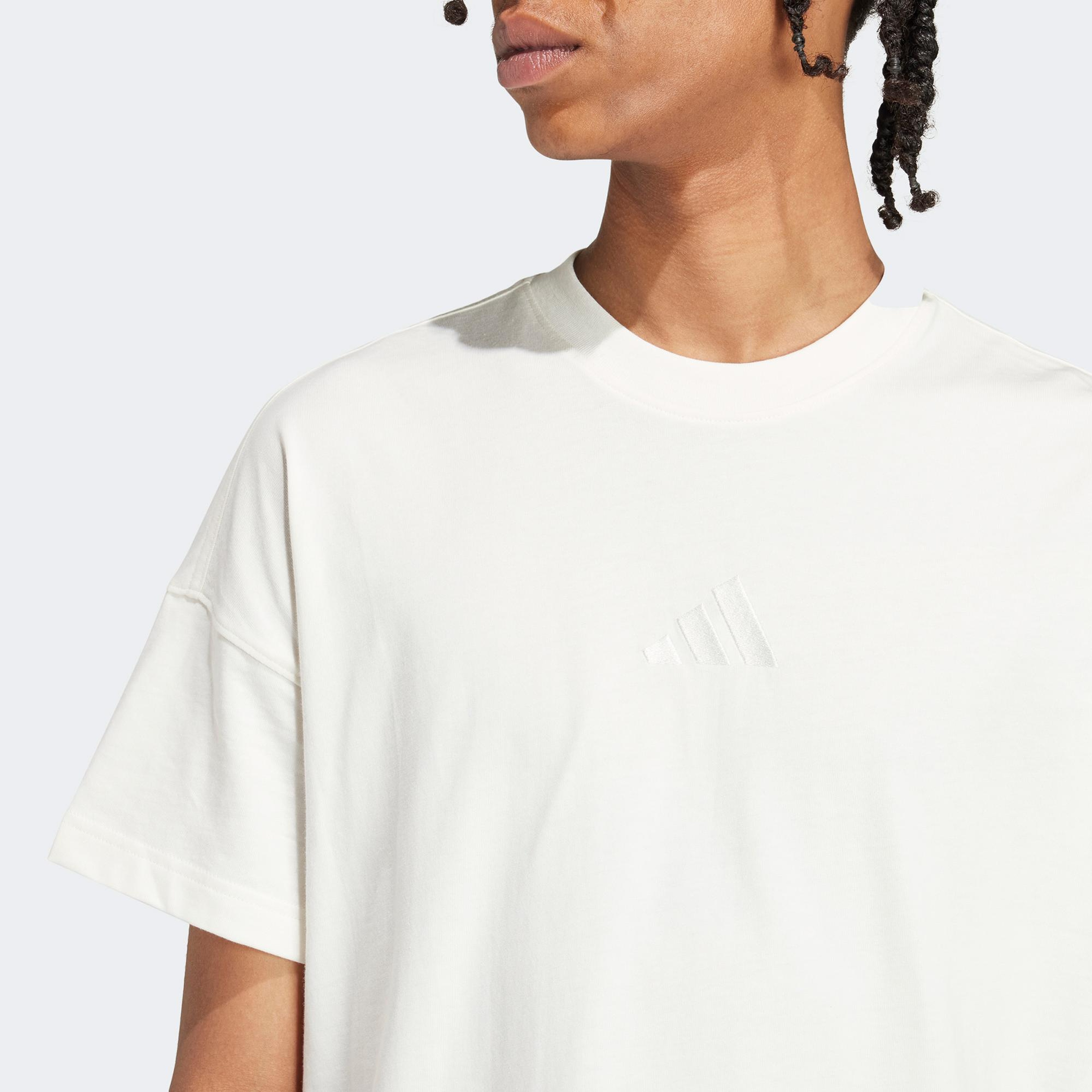 adidas ALL SZN Erkek Beyaz T-Shirt